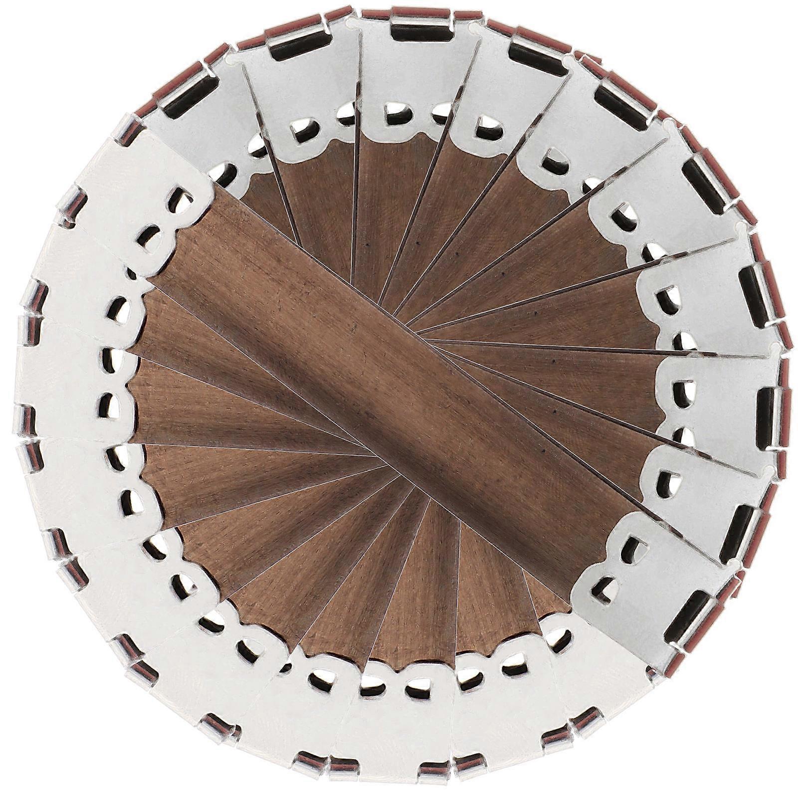 Metal Internal Flex Frames Handbag Hinges for Spring Clips 400Pcs Navy