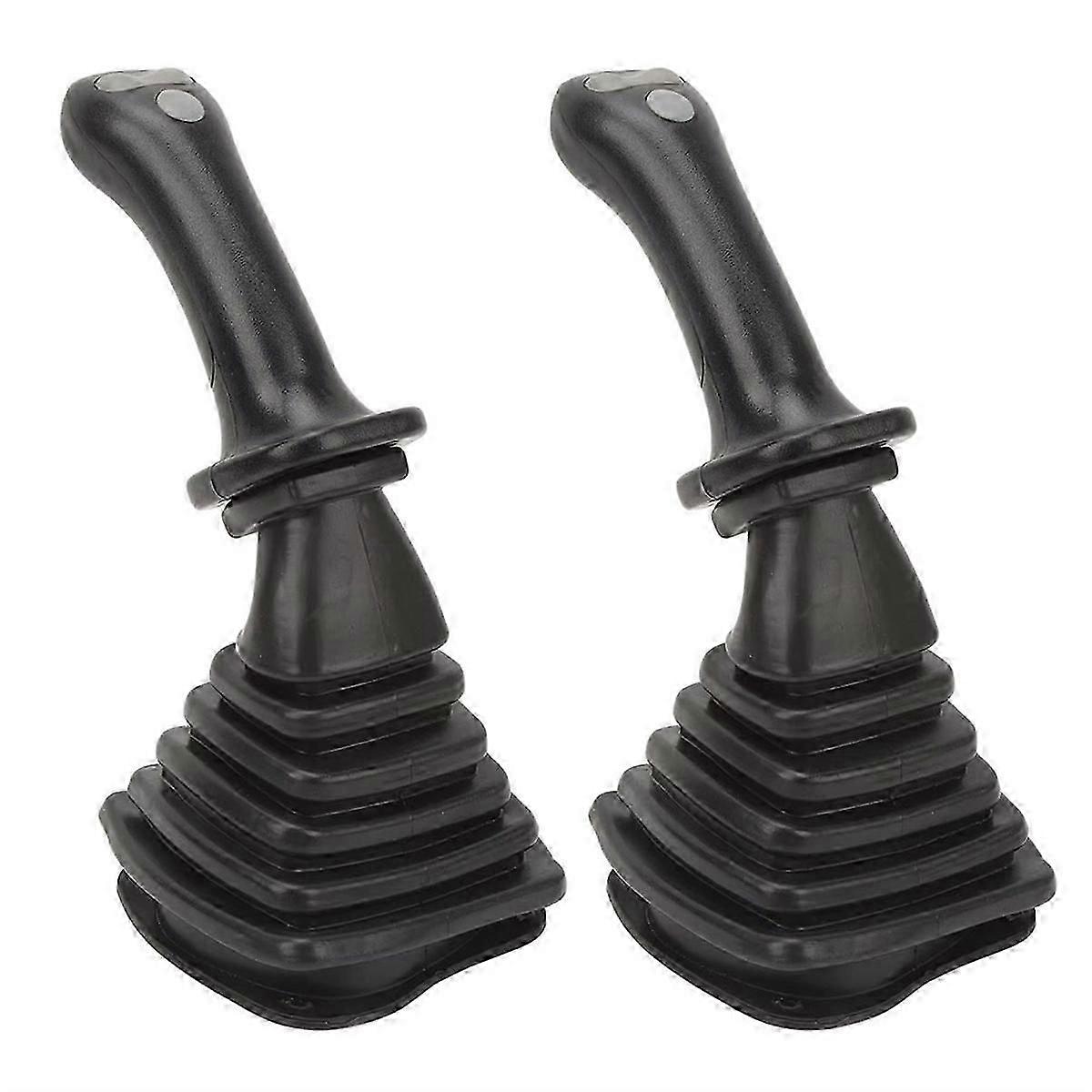 2pcs 3 Button Excavator Joystick Handles With Dust Cover For Doosan Dx150 215 225 300 3709c