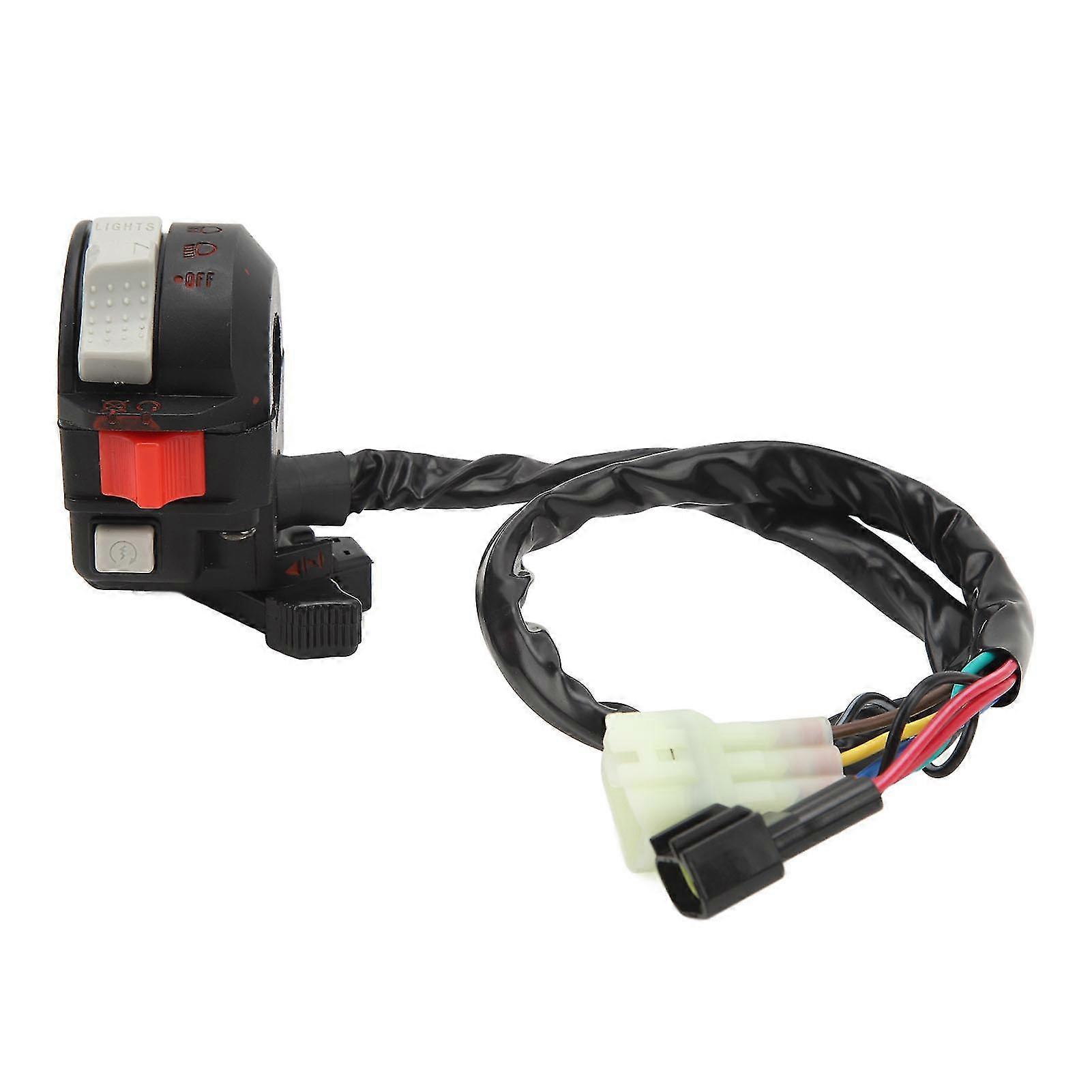 2025 Handlebar Starter Assembly Switch ATV Handlebar Switch Engine Start Run Off Headlight Switch for Raptor 660 660R YFM