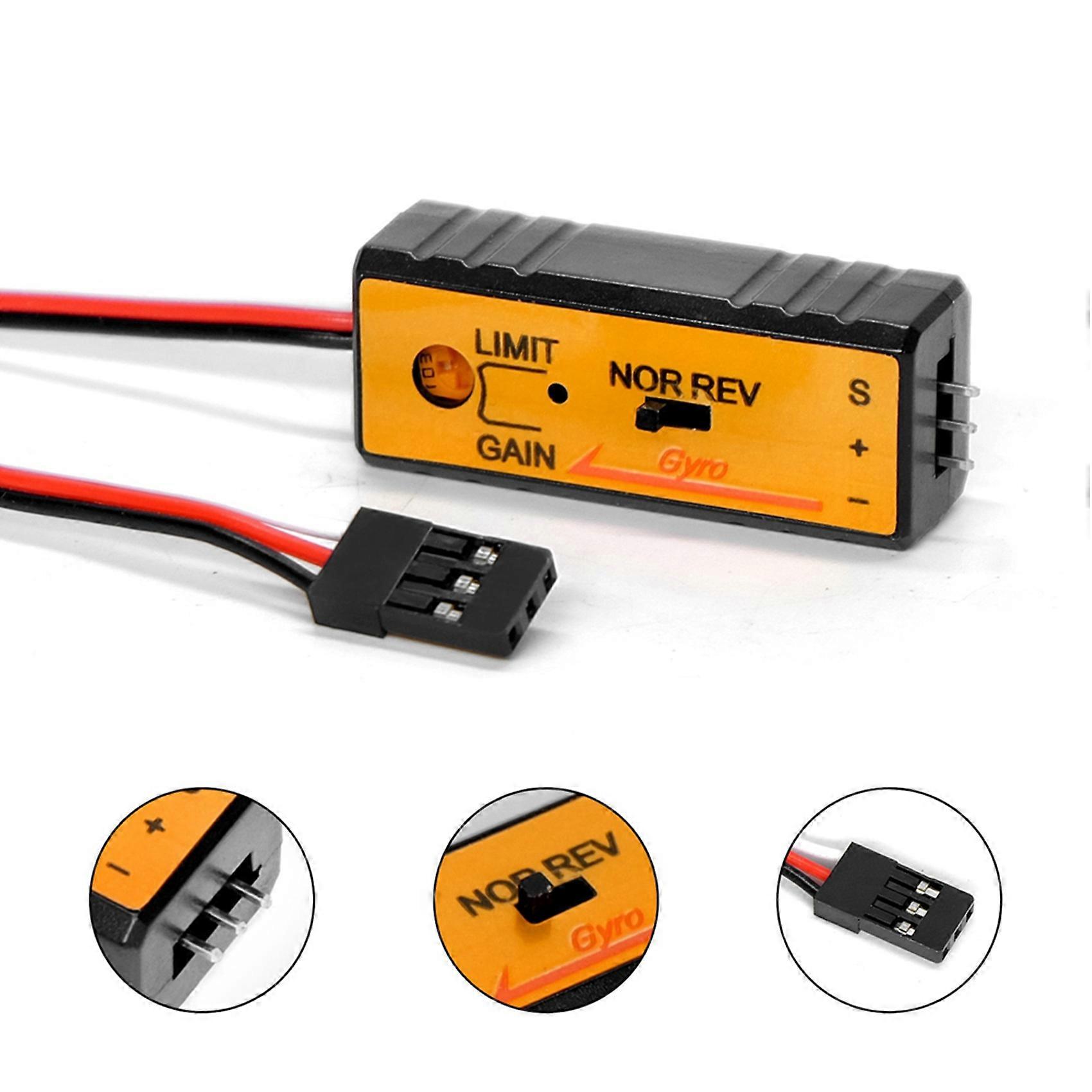 2X RC 2 tengelyes giroszkóp RC drift autókhoz, lapos autókhoz, giroszkóp RC modelljáték-kiegészítőkhöz