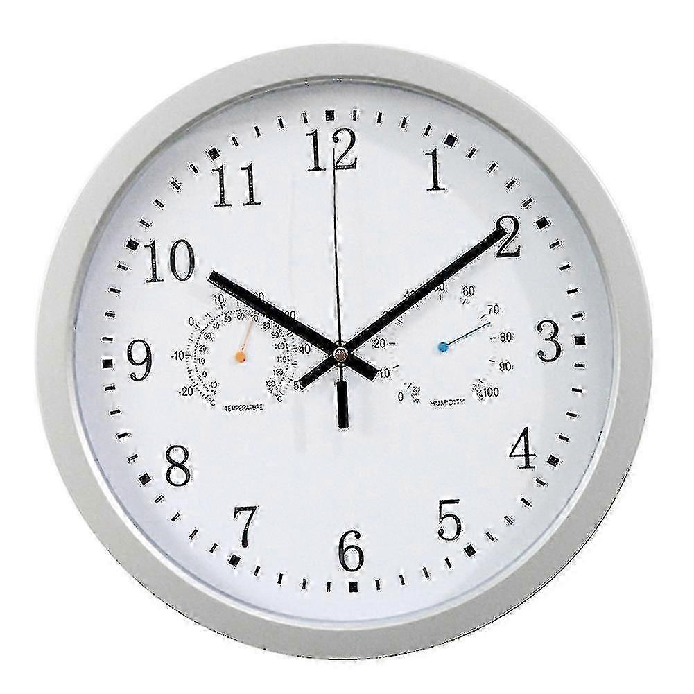 25-26 12inch Clock Automatic Time Scanning Radio Controlled Wall Clock