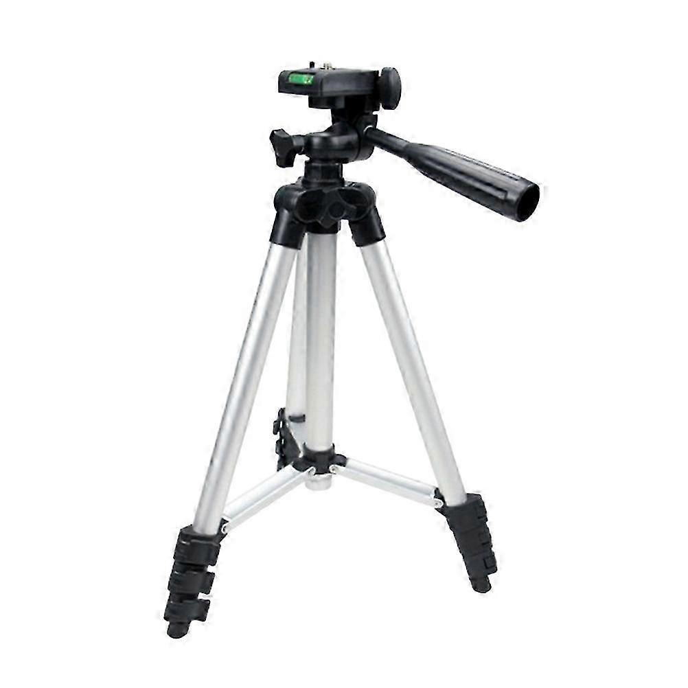 Adjustable Height 360 Degree Rotaing Camera Telescopic Tripod Standard 1/4 Inch Quick Release Mount for DSLR Camera IXUS/ LCD Monitor/ Camco