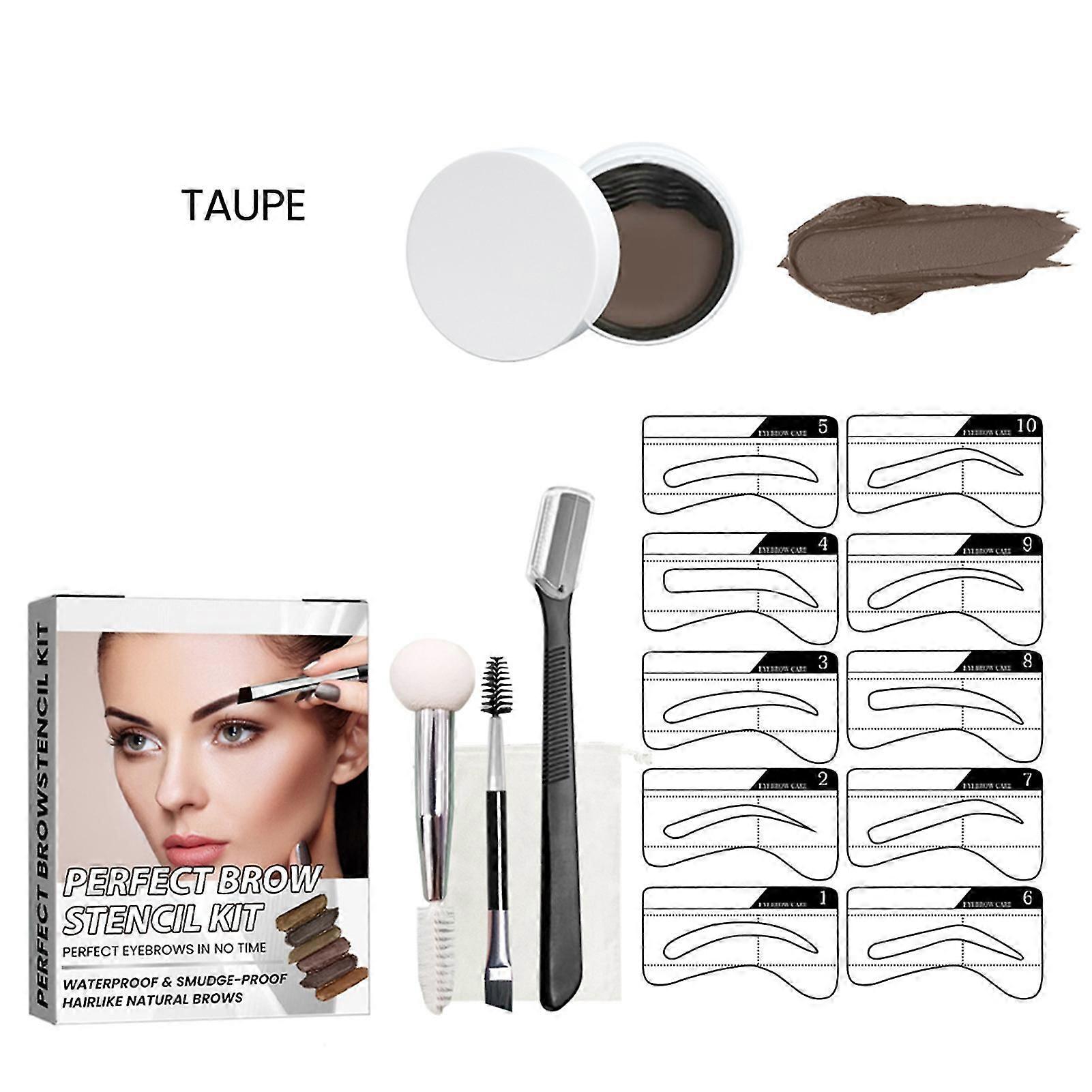 Eyebrow Styling Cream Kit 3d Eyebrow Makeup Balm Durable Waterproof Eyebrow Pomade For Natural Brow Design Defining