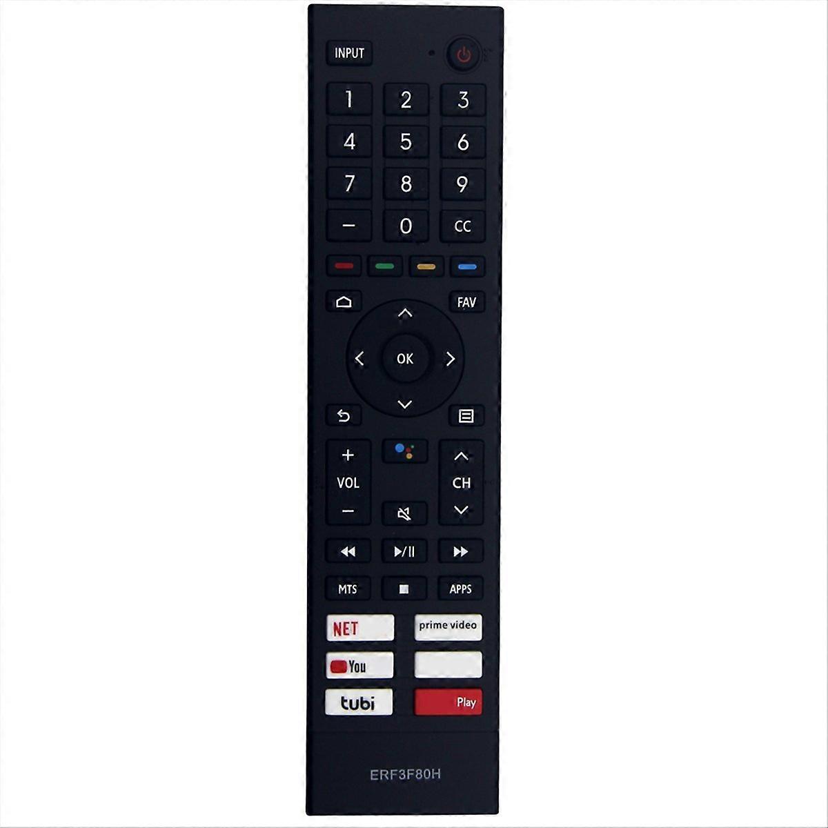Replace ERF3F80H Remote for Hisense Smart LED TV A6 Series