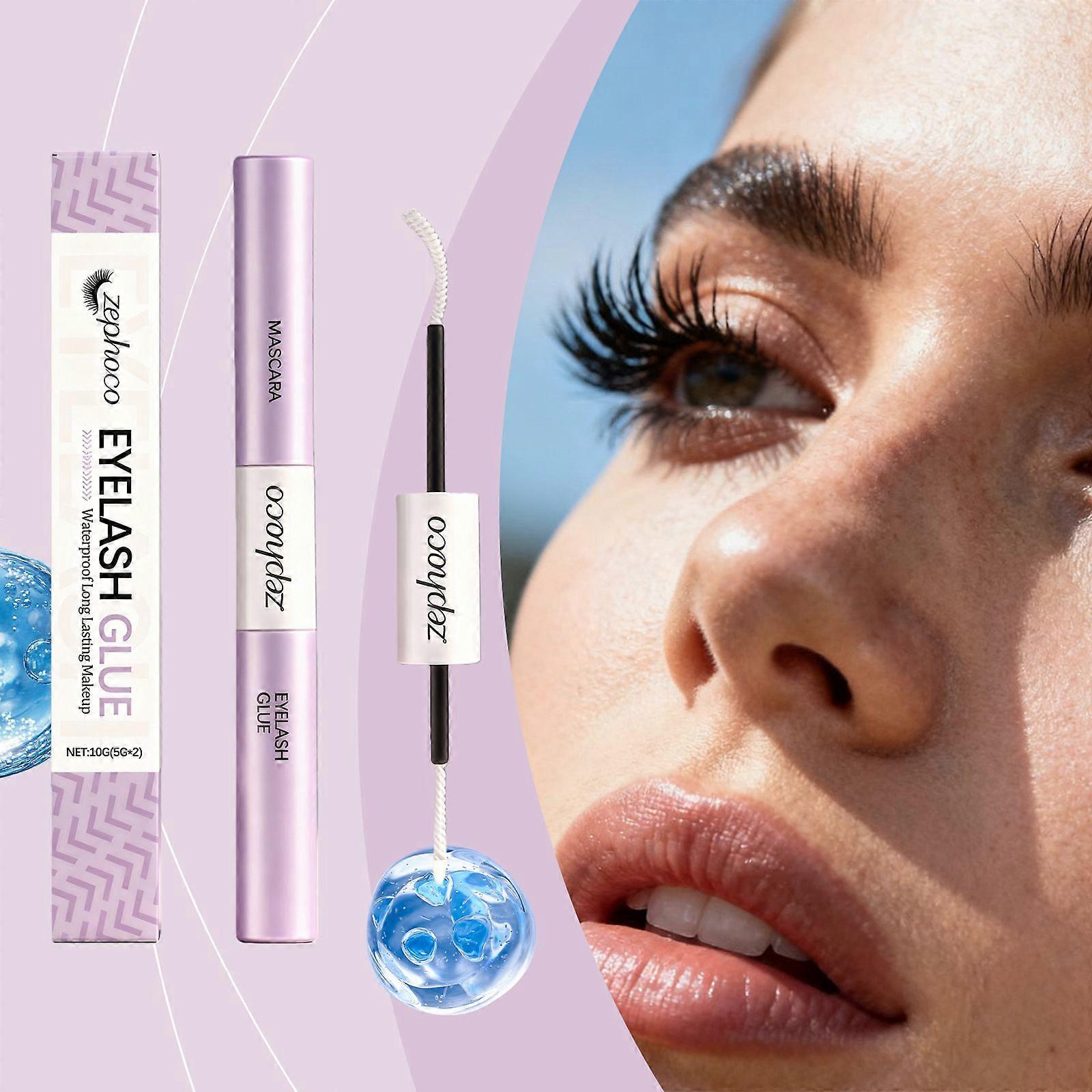 Lash Bond and Seal Waterproof for Lash Clusters Long-Lasting Non-Irritating Eyelash Glue for DIY at Home
