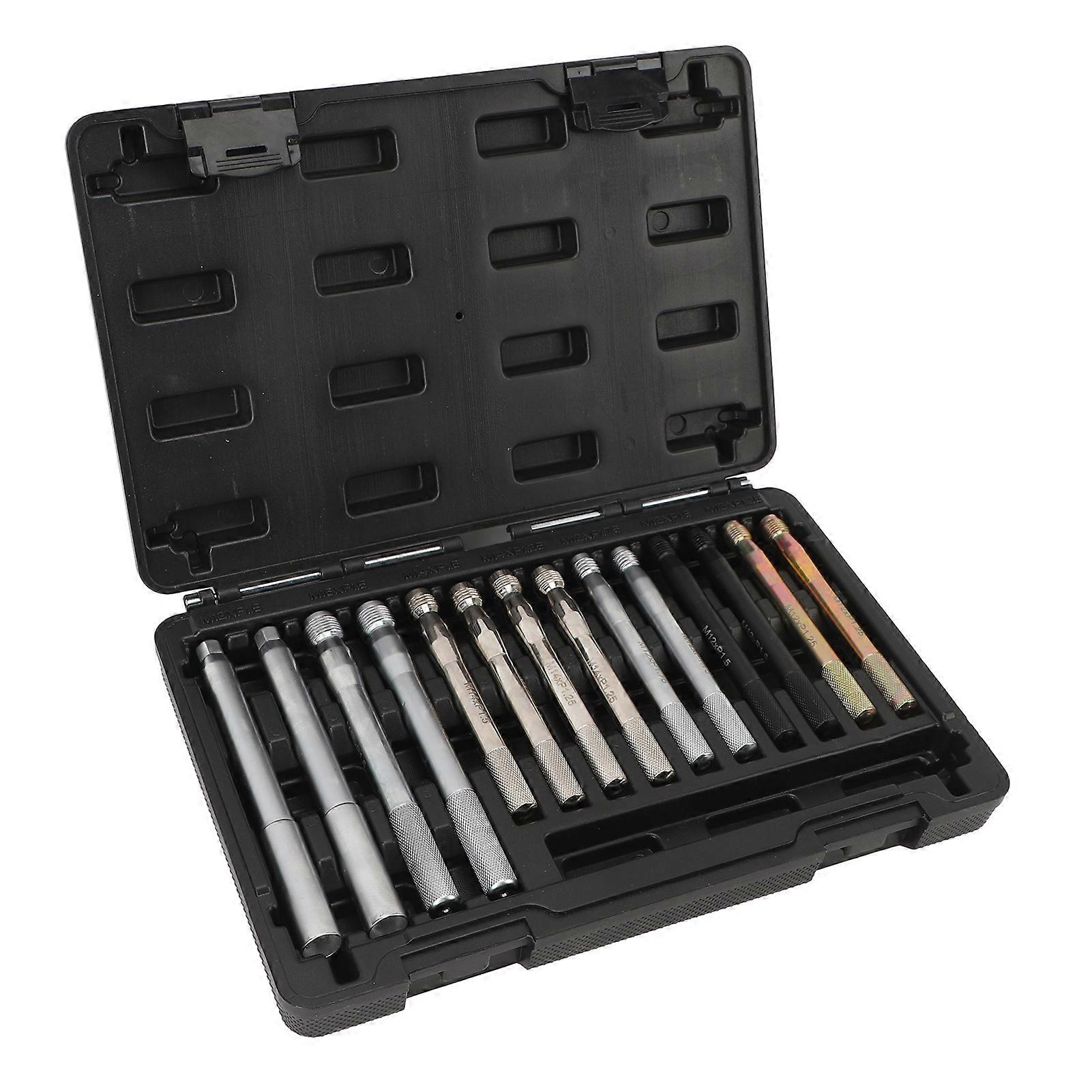 14 PCS Wheel Stud Alignment Pin Carbon Steel Wheel Alignment Balancing Guide Tool for Vehicles