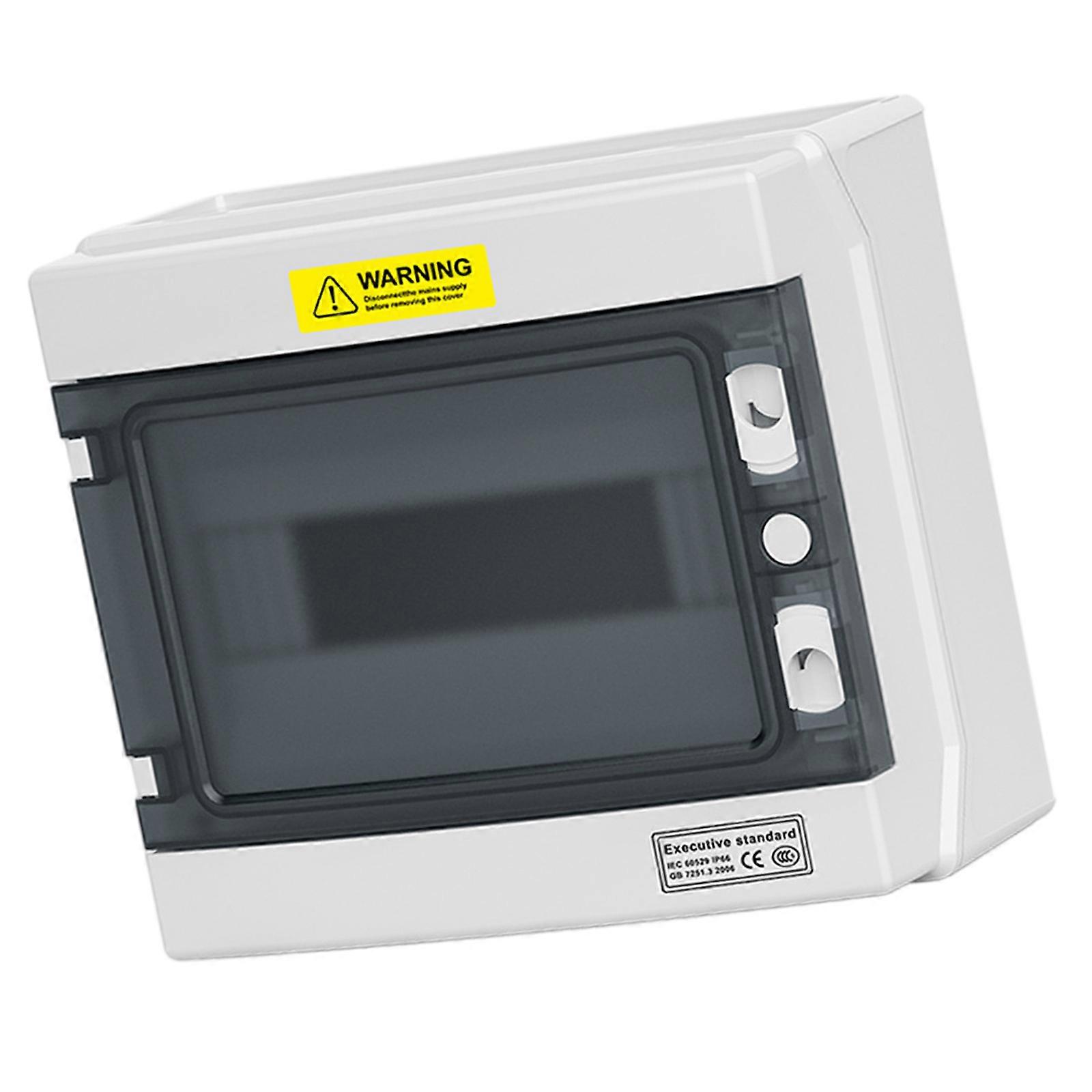 Clear Covers Circuit Breakers Box IP65 Rate Waterproof Designs 5 Way Electrical Enclosures for Safe Power Distribution Multicolor