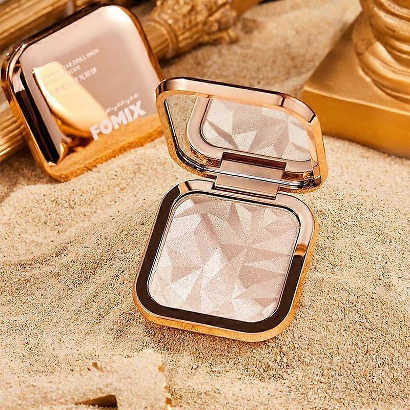Long Lasting Shimmering Highlighter Palette, 1 Count Multi-functional Makeup Palette, Facial Contouring & Detailing Makeup Palette for Women