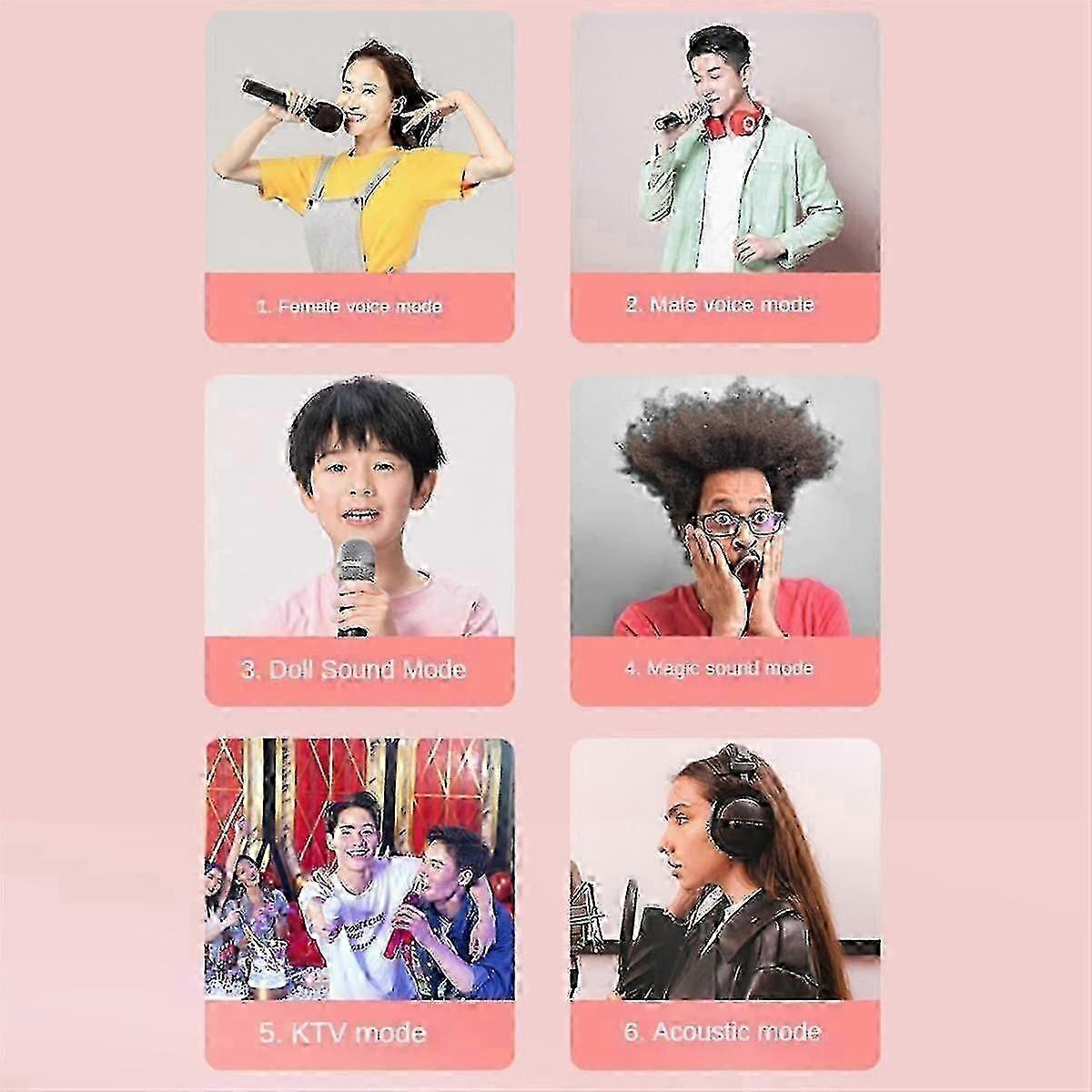 B156 Bluetooth Speaker Karaoke Multifunctional Convenient And Practical Portable Audio Microphone