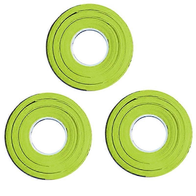 Badminton Racket 7C Flat Rubber, Soft and Shock-Absorbing, Good Elasticity, Not Easy to Deform When Stretched,Cyan