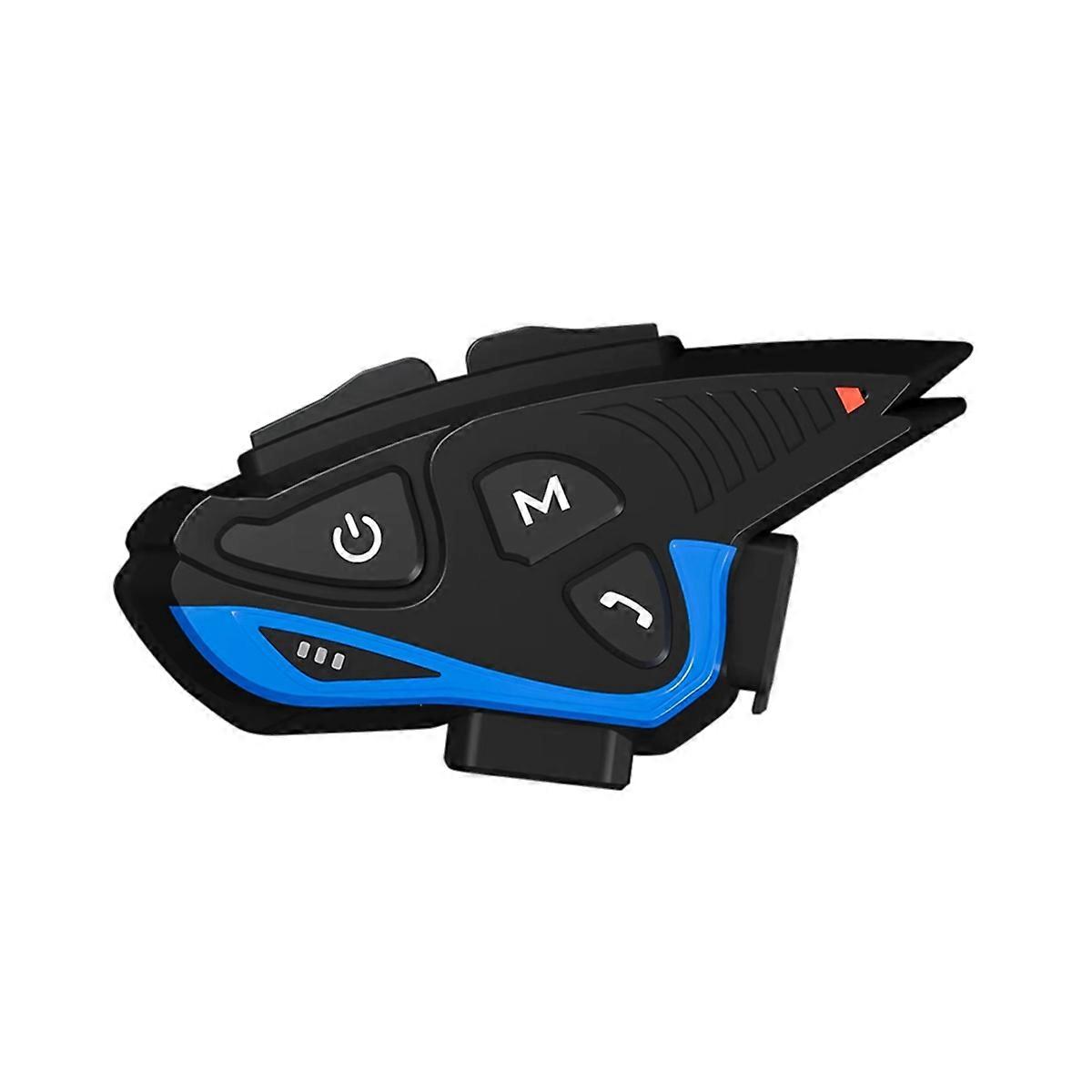 Motorcycle Bluetooth Helmet Intercom Headset X6 Pro Music Sharing Noise Reduction Multi-Riders Communication