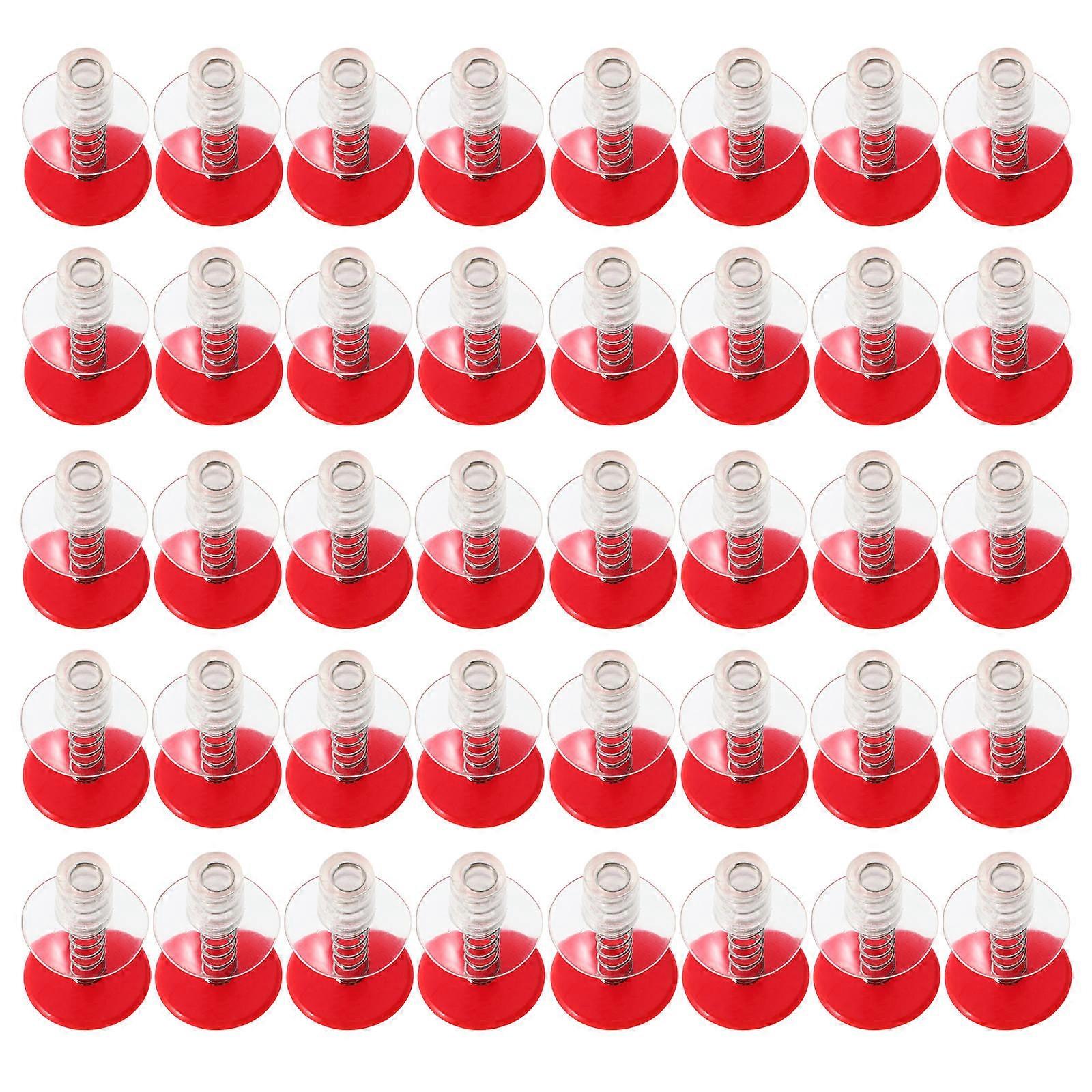 Suction Cup Spring Toy for Kids with Press to Bounce Feature 50Pcs