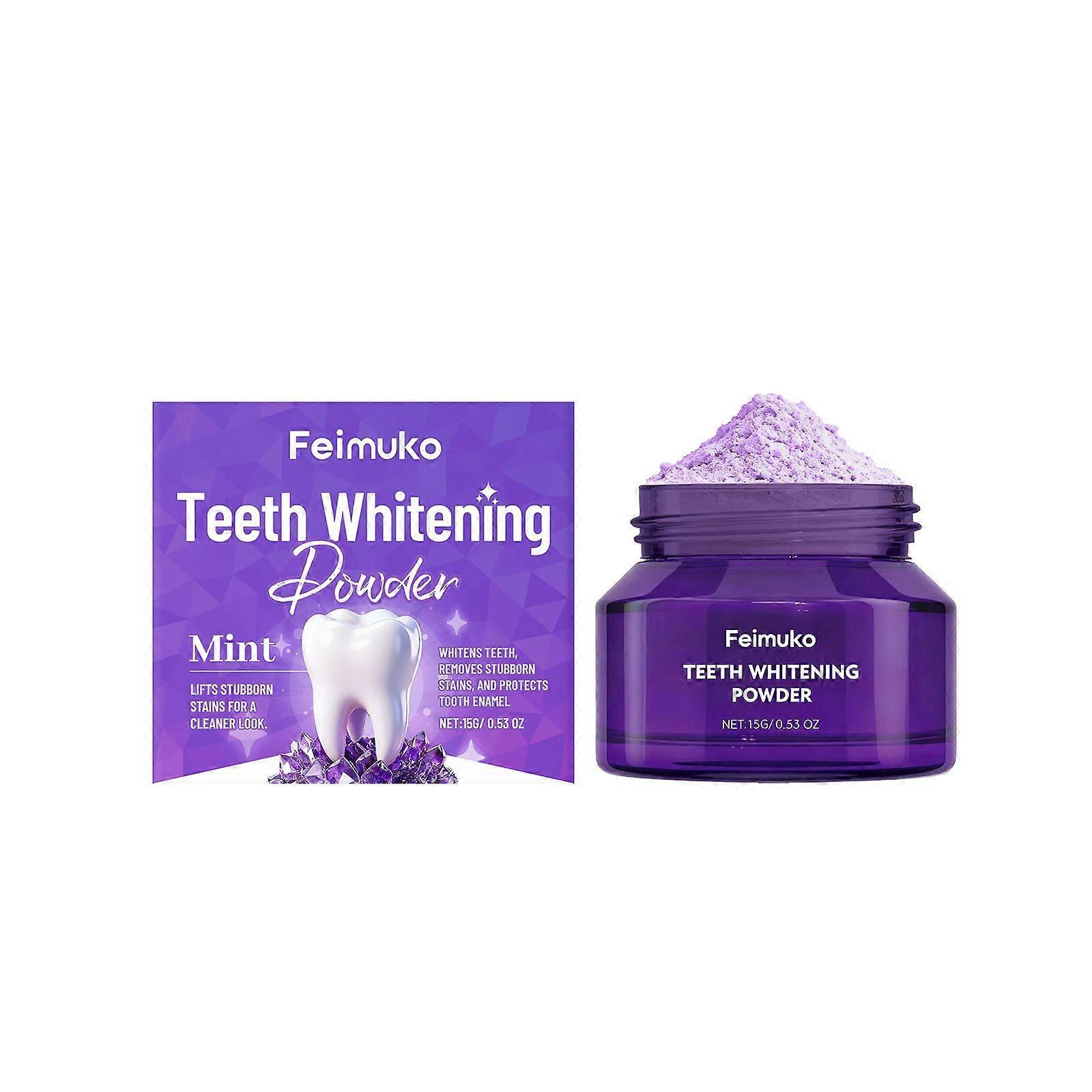 Teeth Whitening Powder - Teeth Whitening - Removes Stains - No Sensitivity - Enamel-Safe Toothpaste Power
