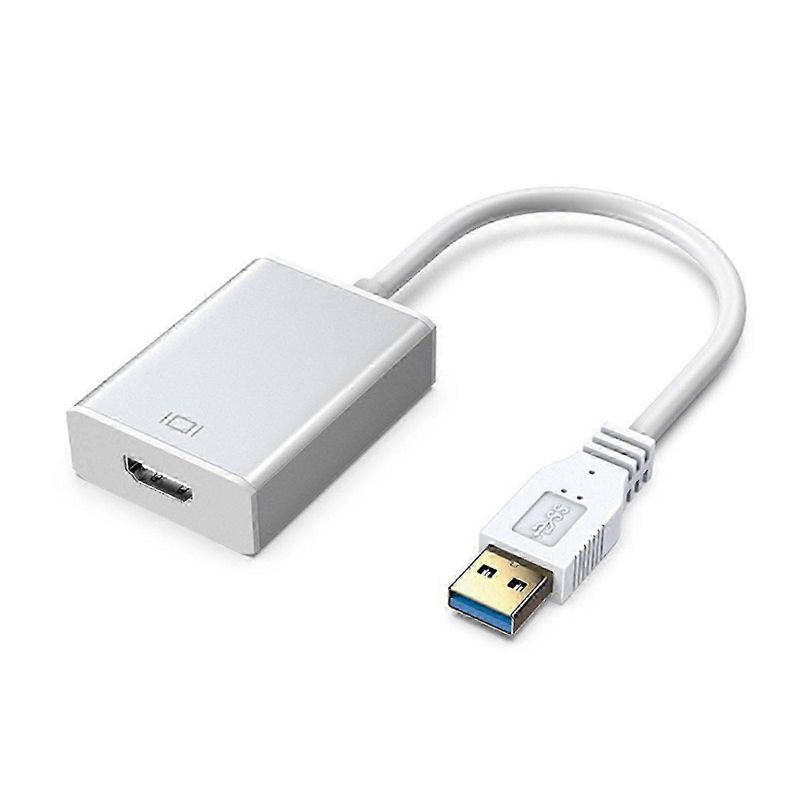 USB3.0 to HD Multimedia Interface Adapter 5Gbps 1920x1080 Resolution HD Computer Adapter for PC Monitors