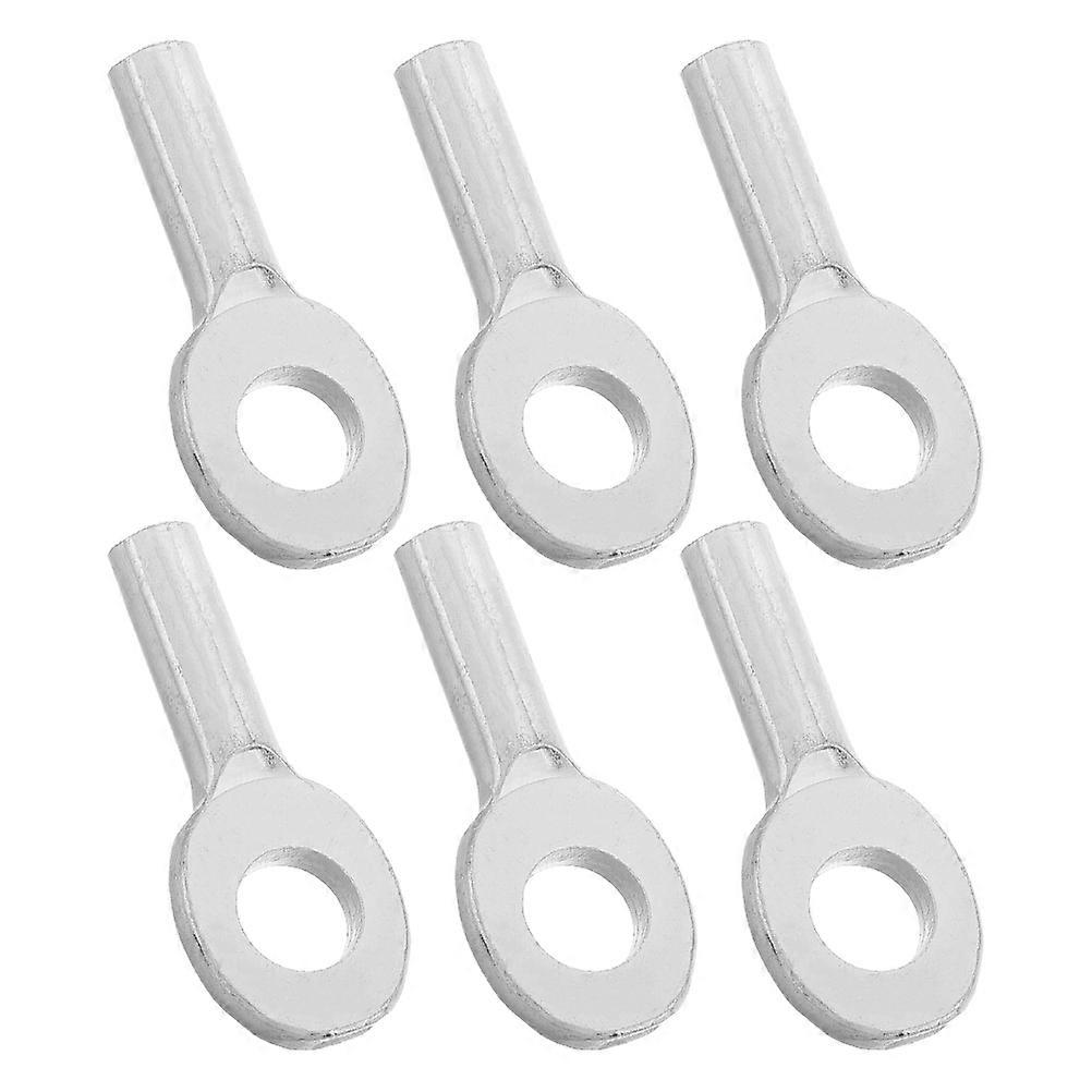 Gym Cable Ball Stopper Replacement Metal Eyelet Terminals Set 6Pcs