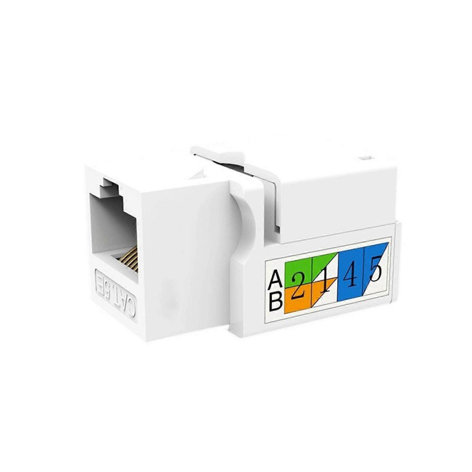 Commercial Cat5e RJ45 Component With 60dB Shielding And 22 26AWG Hit Down Agreement Multicolor