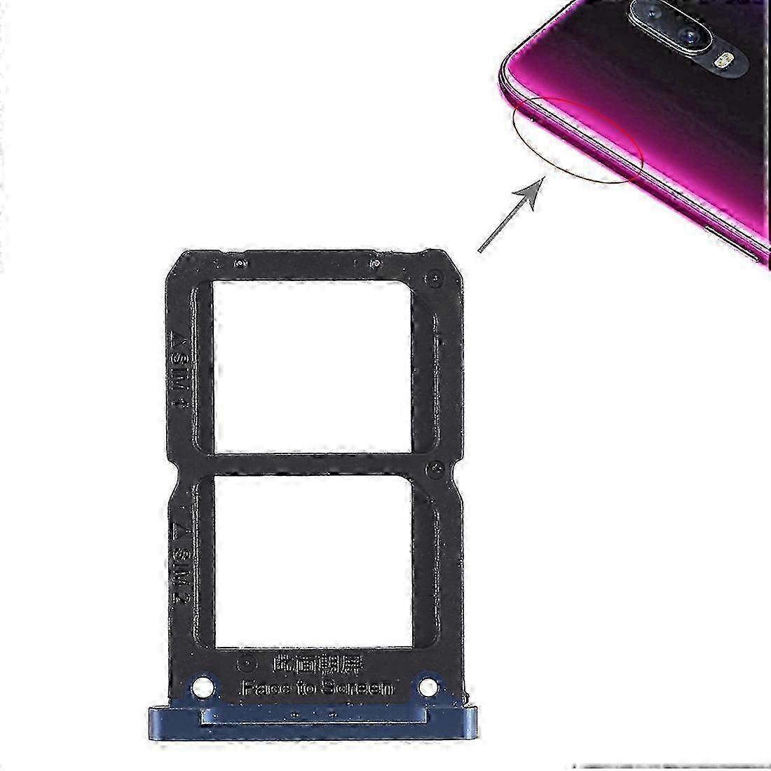 For OPPO R17 2 x SIM Card Tray