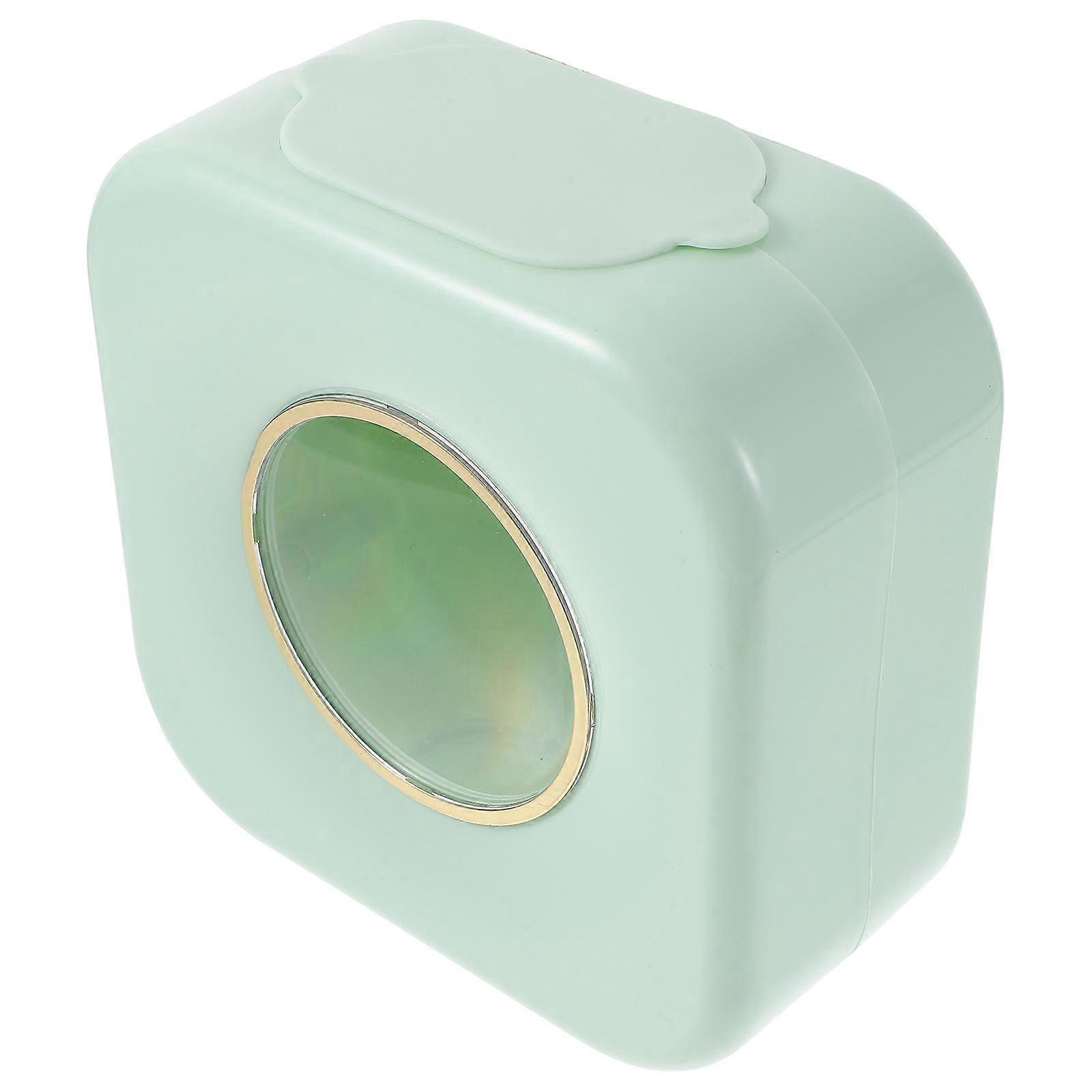 Wall Mount Storage Box Green for Cling Film Holder Multi-Functional
