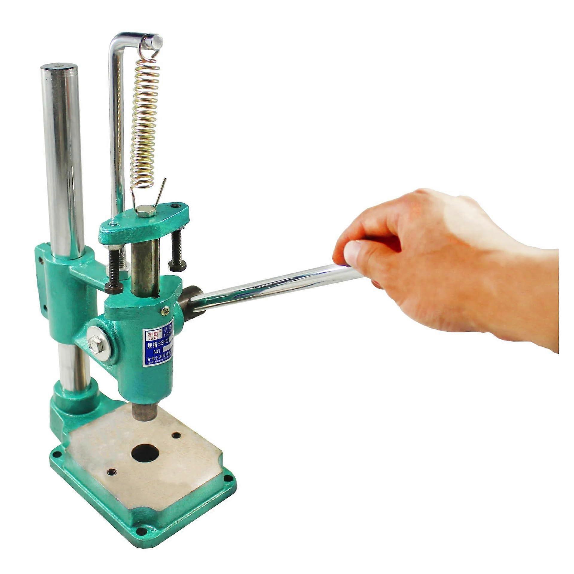 JR16 / JH16 Manual Desk Press, Round Head, Square Head, Small 57mm Size, For Beginners and Pros