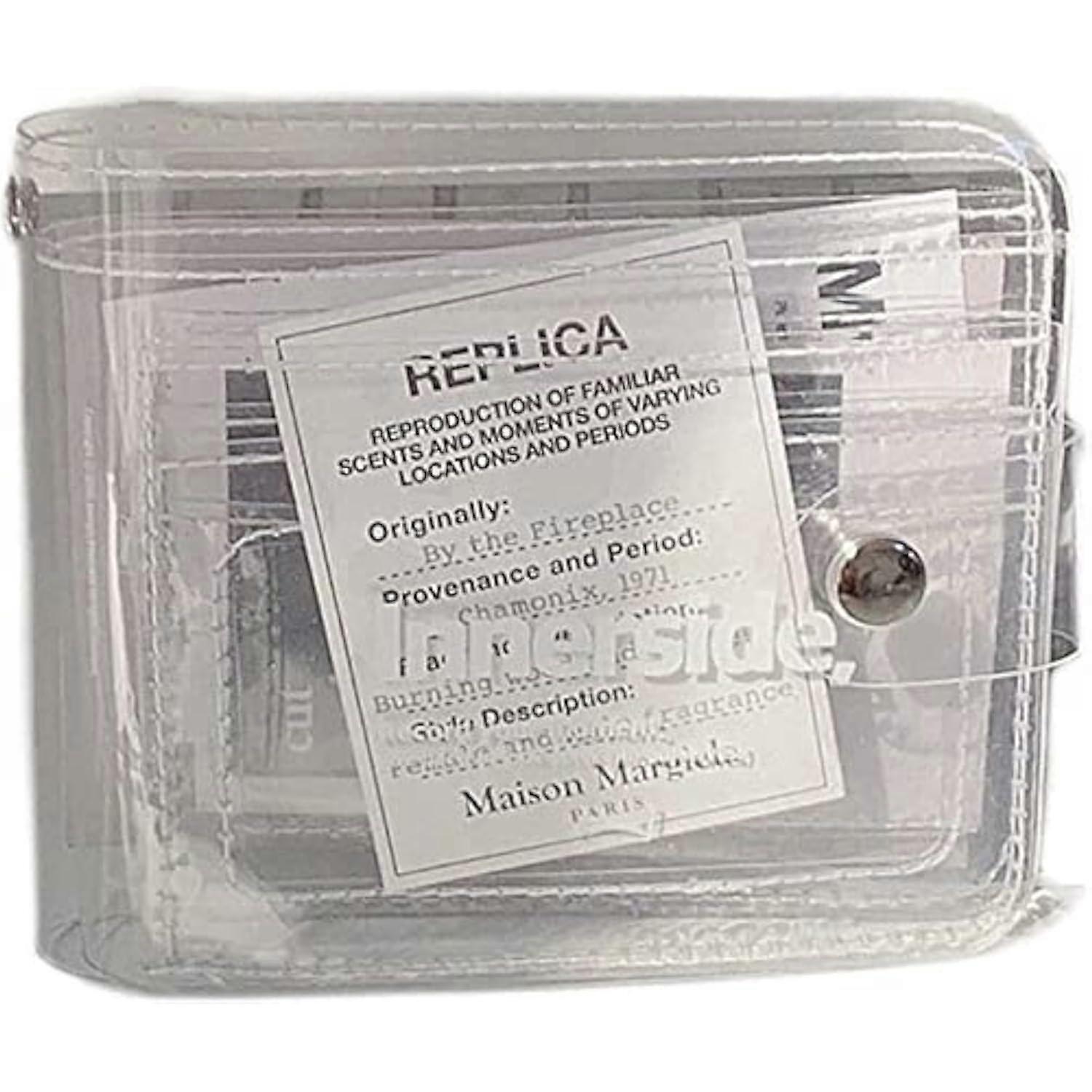 folding wallet changer for ID cards transparent cash wallet