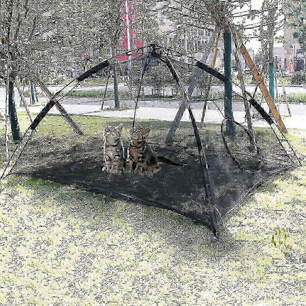 Portable Large Pop Up Pet Cat Tents Enclosures for Outside Patio