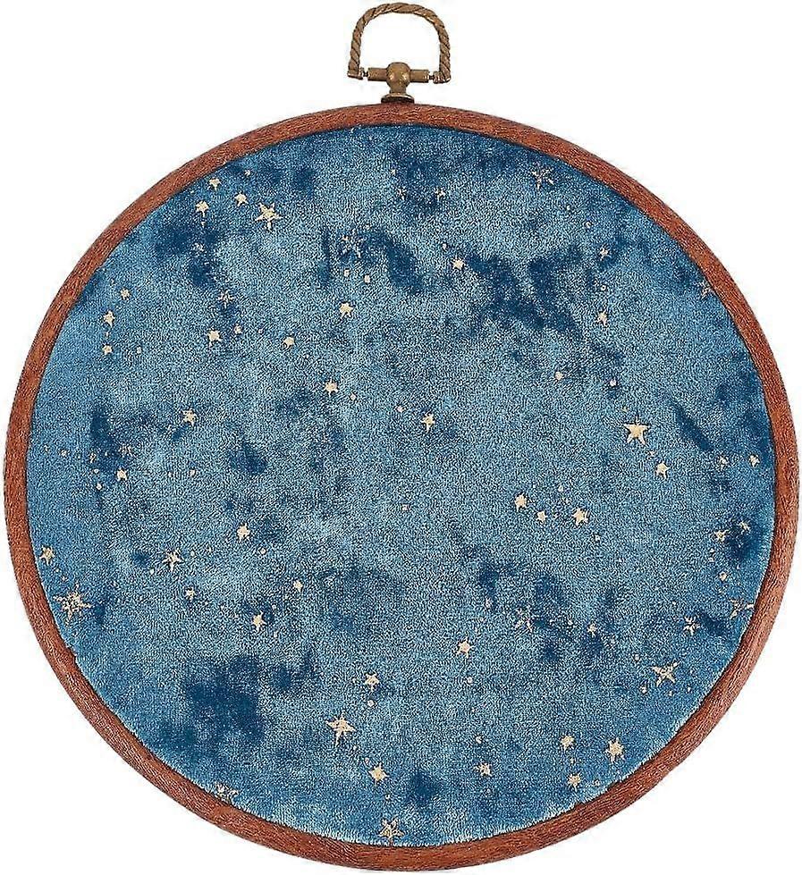 Wall Hanging Brooch Round Pin Board Enamel Pin Display Holder Jewelry Badge Display Collection Board Brooch Round Pin Display Stand for Stud Earring C