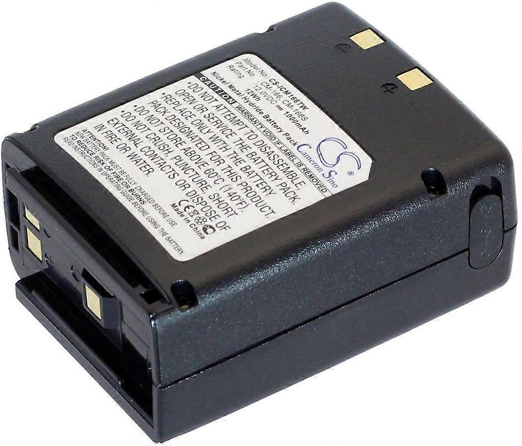 Battery for ICOM CM-166