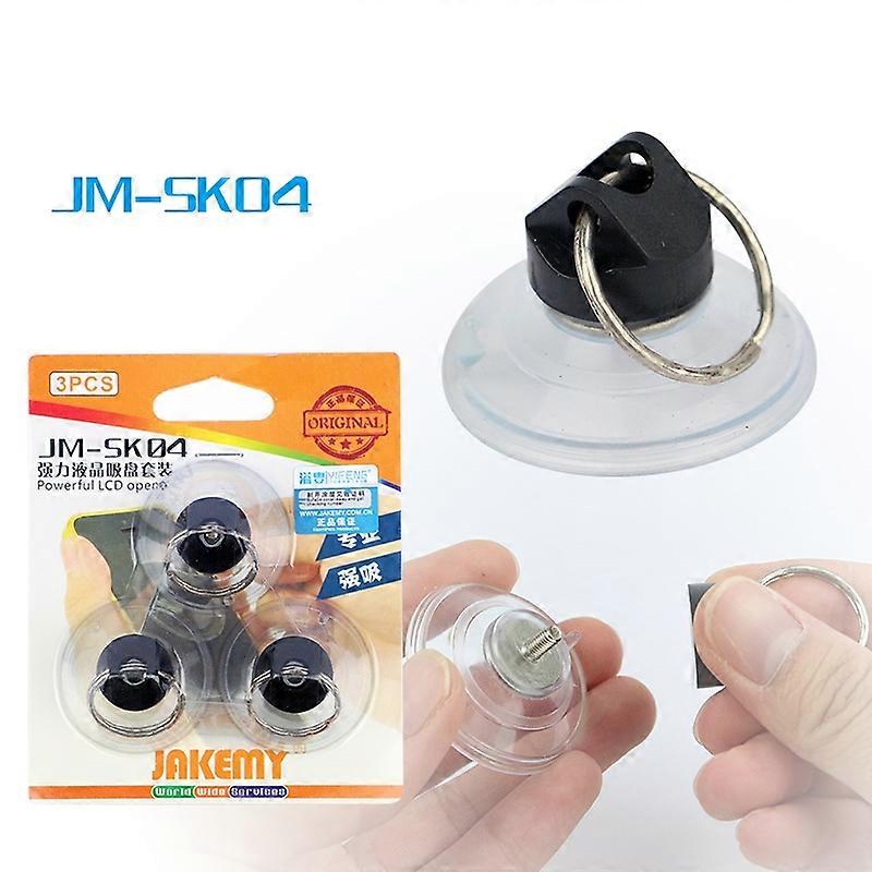 JAKEMY JM-SK04 3-in-1 Powerful Suction Cup Set Screen Removing Disassemble Repair Tool for Smartphon