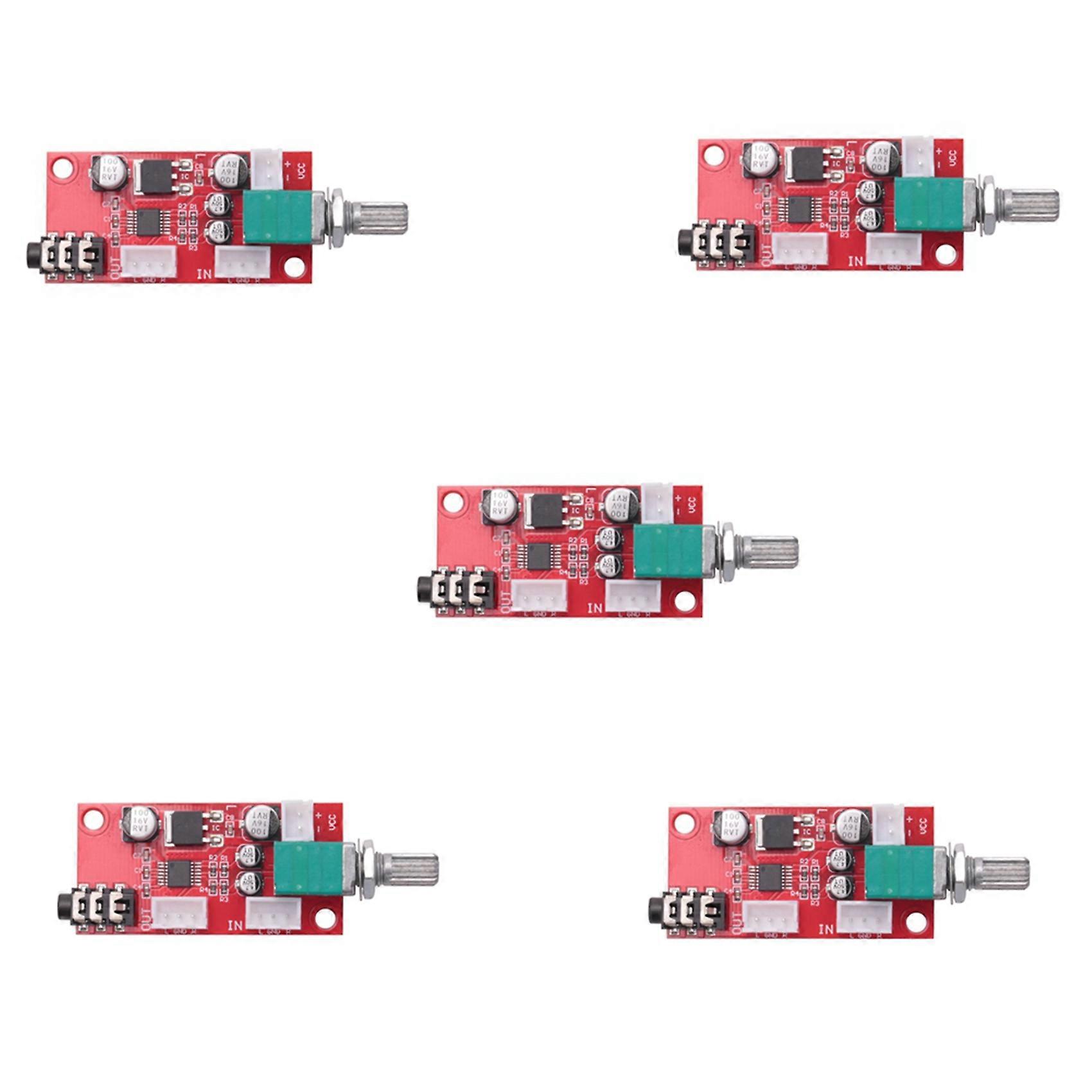 5X Headphone Amplifier Board MAX4410 Miniature Amp Can Be Used As A Preamplifier Instead of NE5532