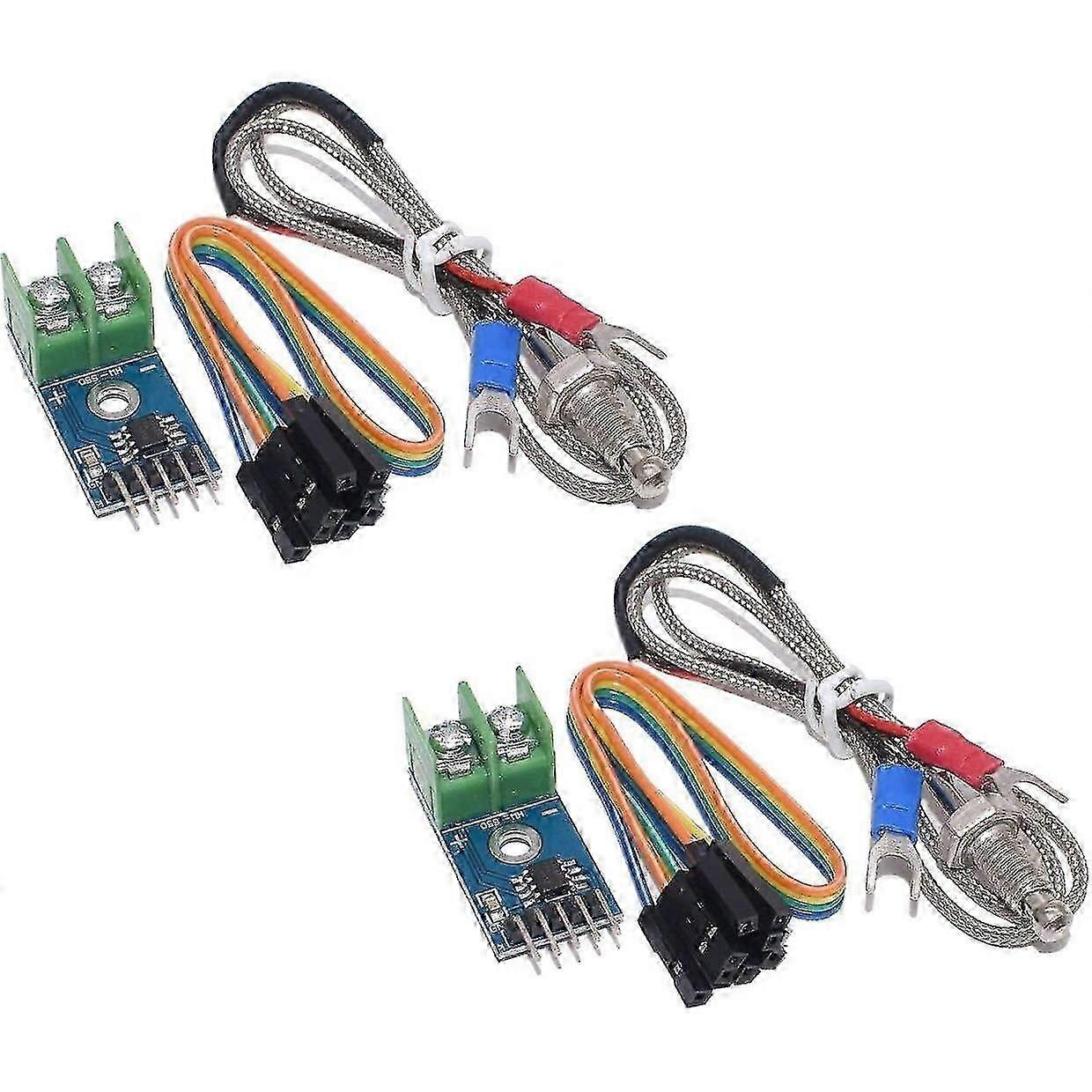 Temperature sensor, Metal, Thermocouple, Multicolor