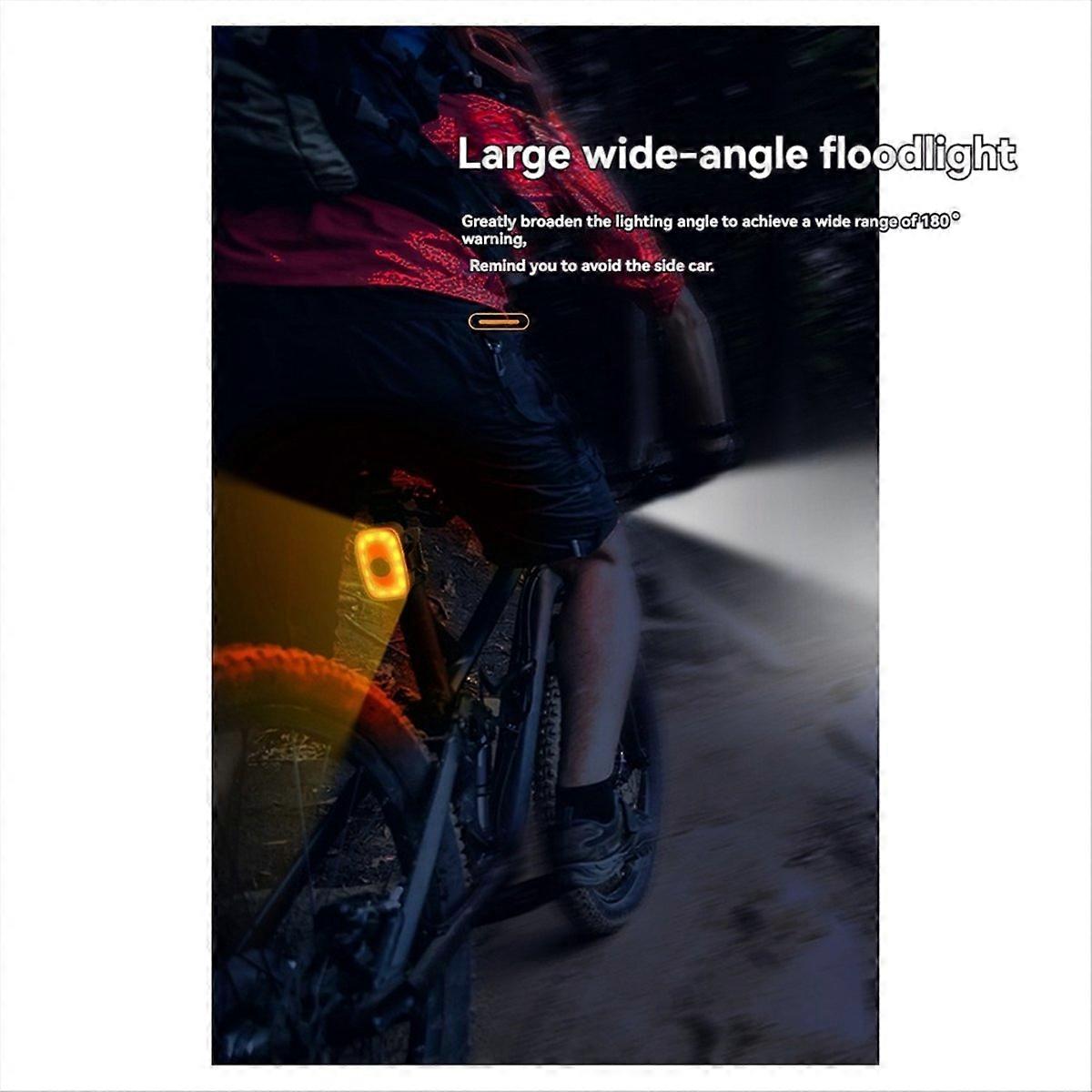 USB Rechargeable Road Saddle Seatpost LED Warning Cycling Lamp