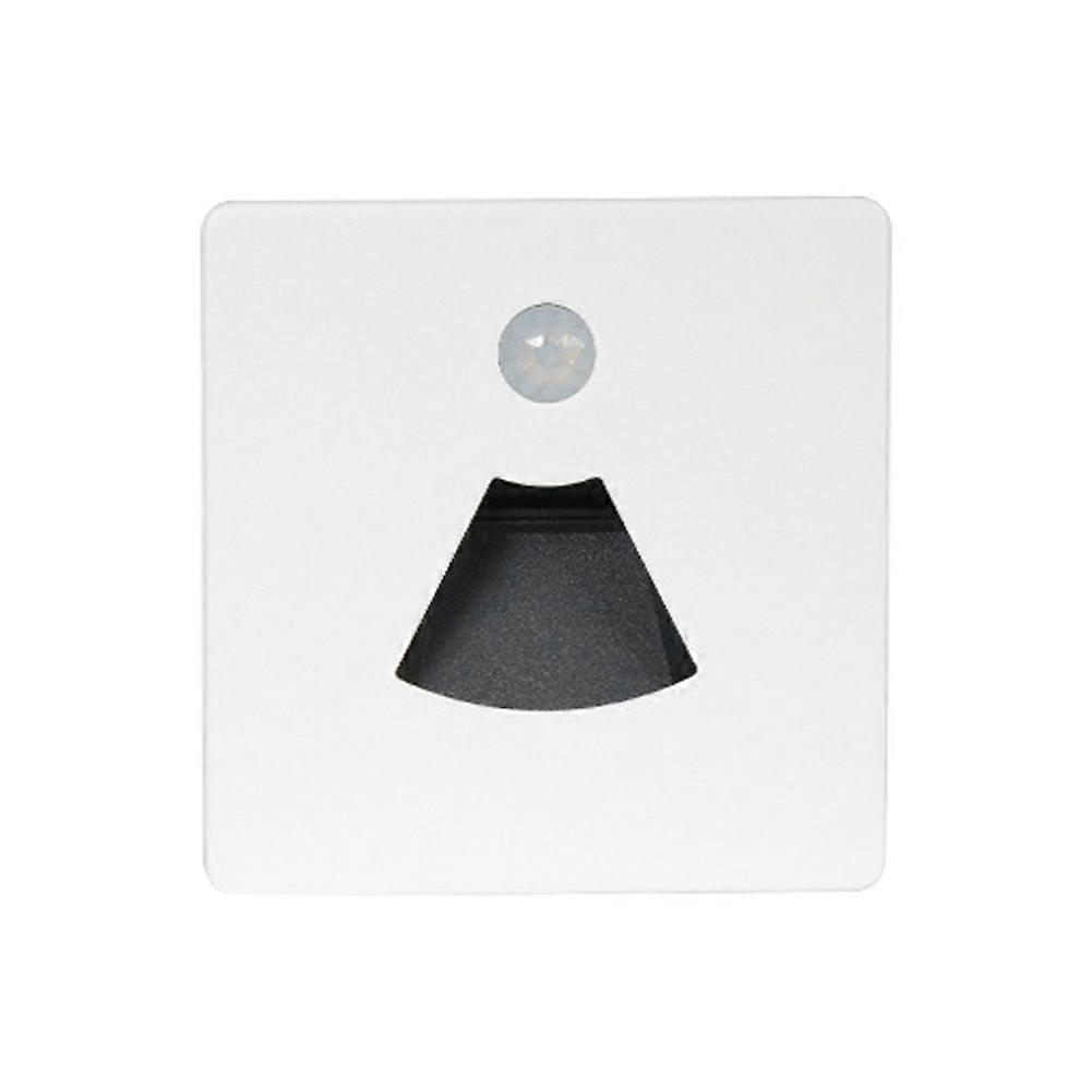 3W LED Motion Sensor Night Light LED Stair Step Waterproof Light,A