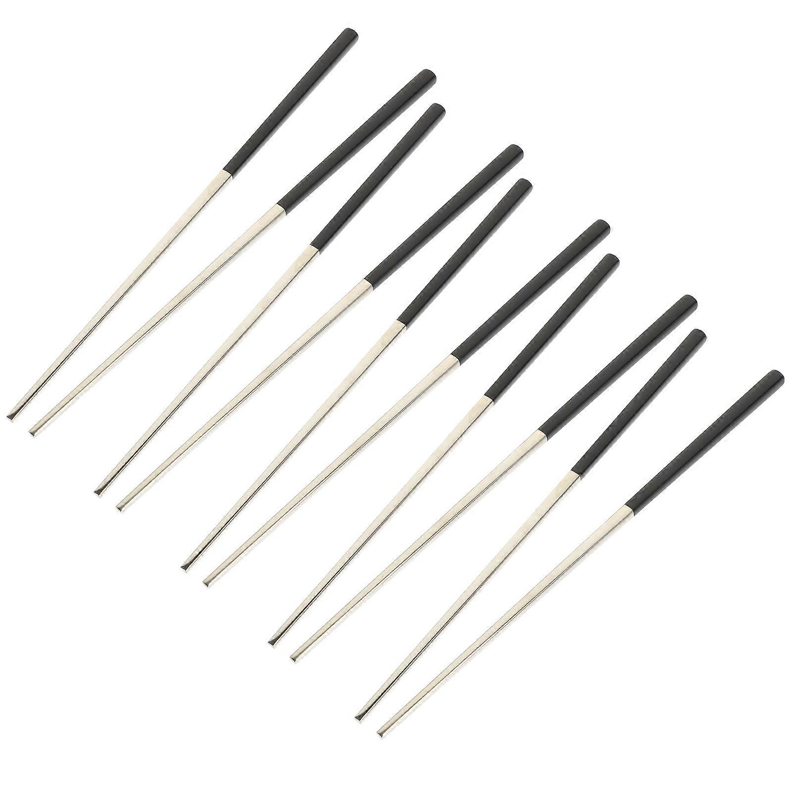 Anti-Skid Chopstick Set 10 Pairs For Camping And Party Use Elegant Design