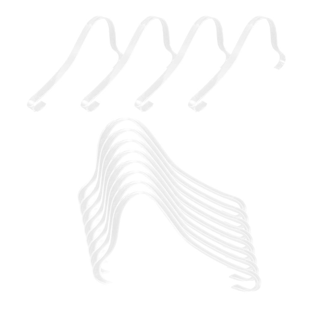 Shoe Display Acrylic Shoe Support Stand for Sandal Use 12Pcs Clear Inserts