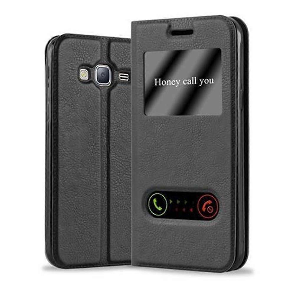 Coque Samsung Galaxy J3 2016 - avec 2 Fenêtre de visualisation