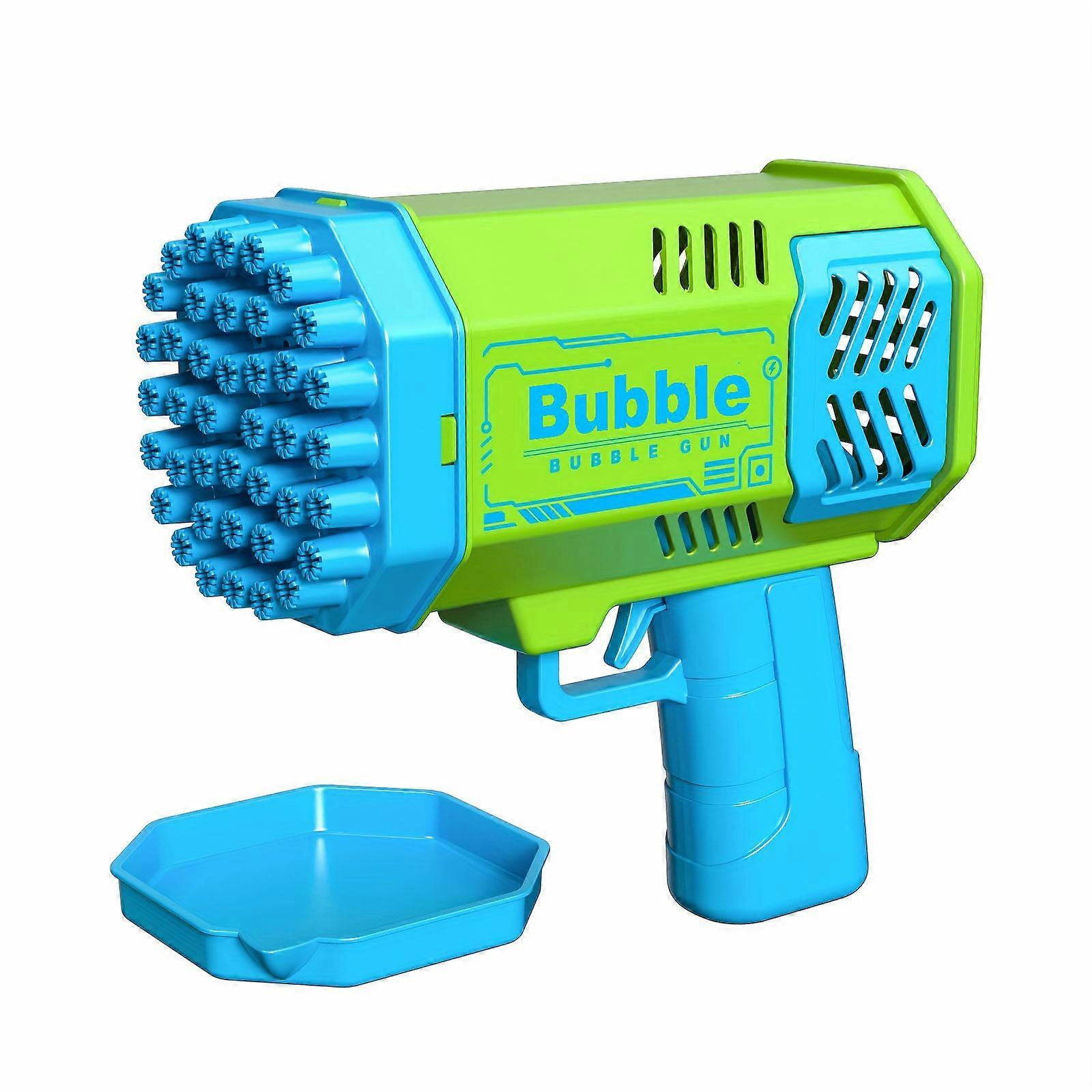 40 Hole Bubble Machine Fully Automatic Bubble Blowing Light Outdoor Bubble Machine without Battery without Bubble Water