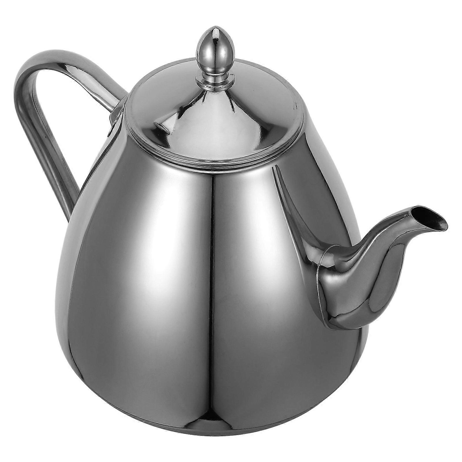 Stainless Steel Tea Kettle for with Infuser 2L Silver
