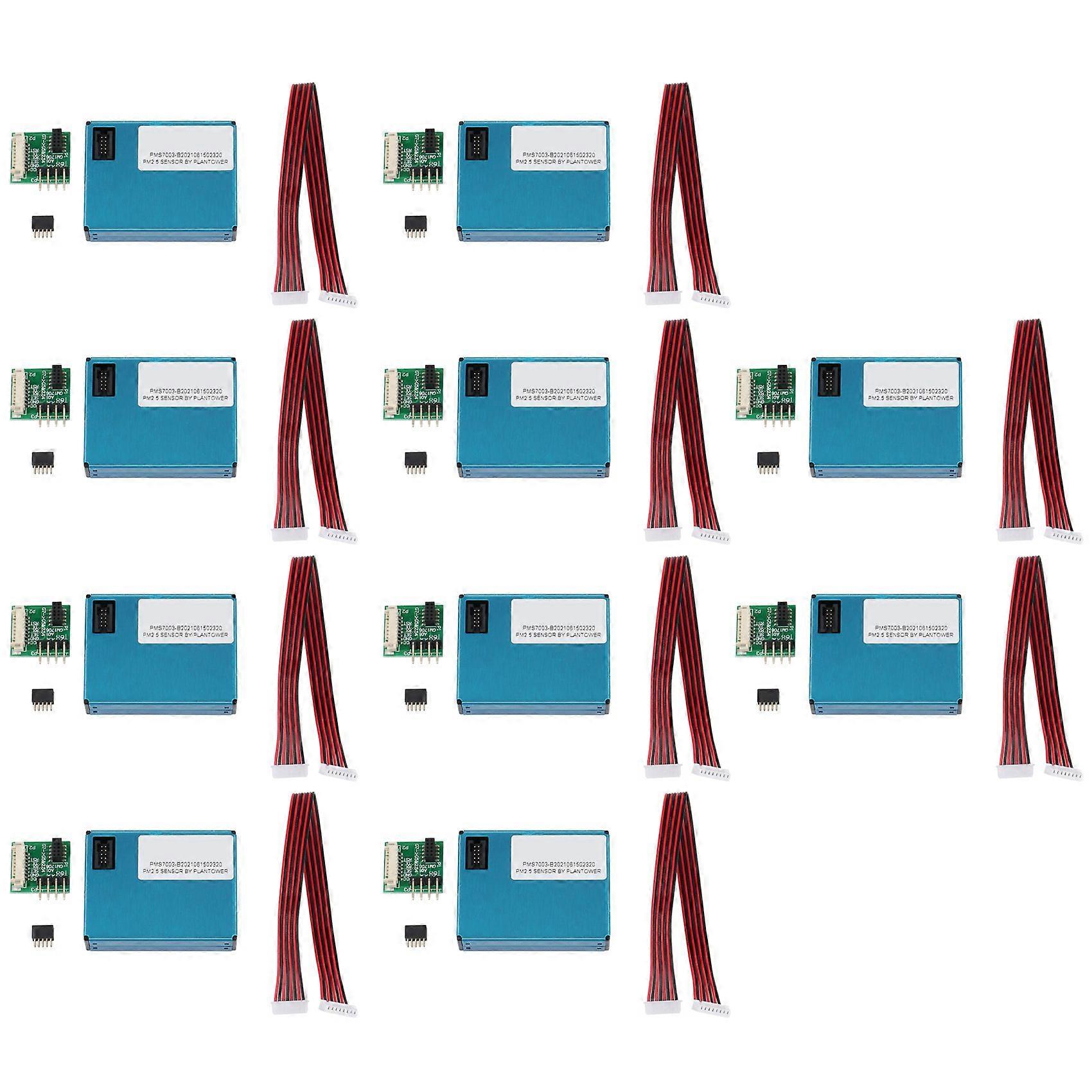 10X PM2.5 DUST SENSOR PMS7003 / G7 Thin Shape Digital PM2.5 Sensor (Inculd Transfer Board + Cable)