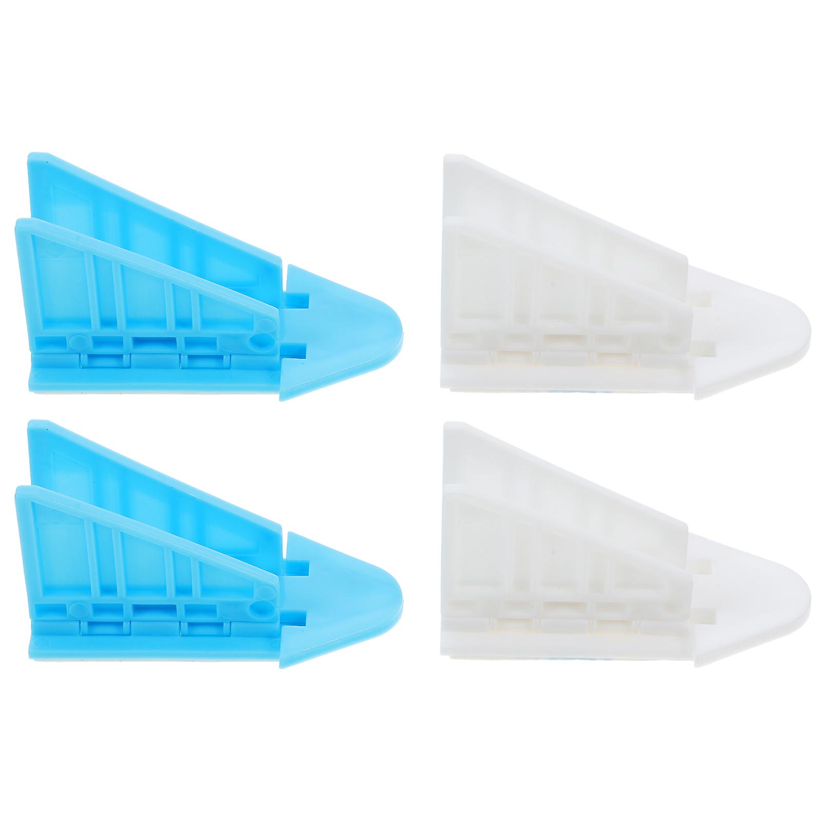 Worgeous 4pcs Sliding Door Locks for Baby Proofing Adhesive Security Window Locks