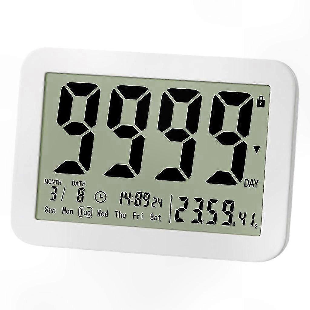 Vacation Exam Wedding Countdown Timer for Kitchen Study with 9999-Days Digital Display