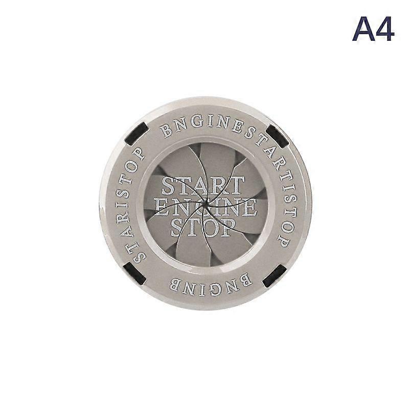 Car Interior Modification One-button Start Button Ignition Switch Rotating Cover
