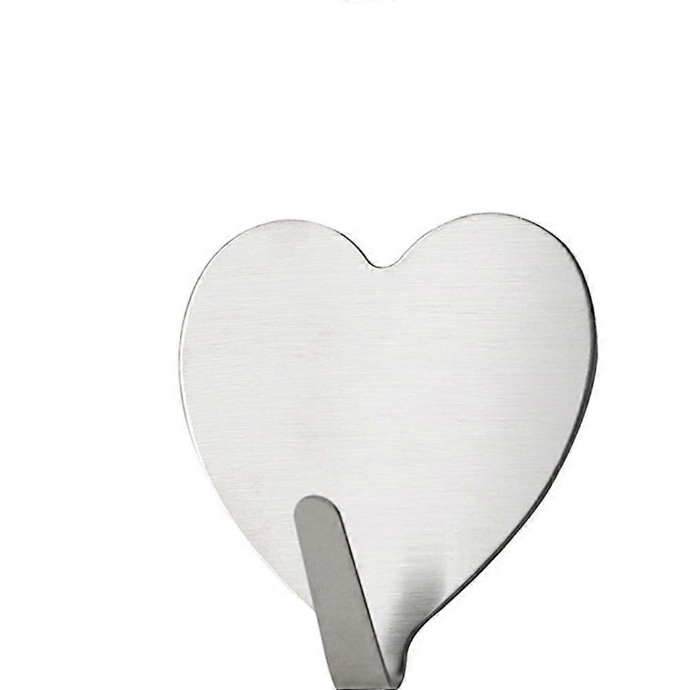 Wall Mounted Hook Stainless Steel Hanger Strong Adhesive 16Pcs for Kitchen