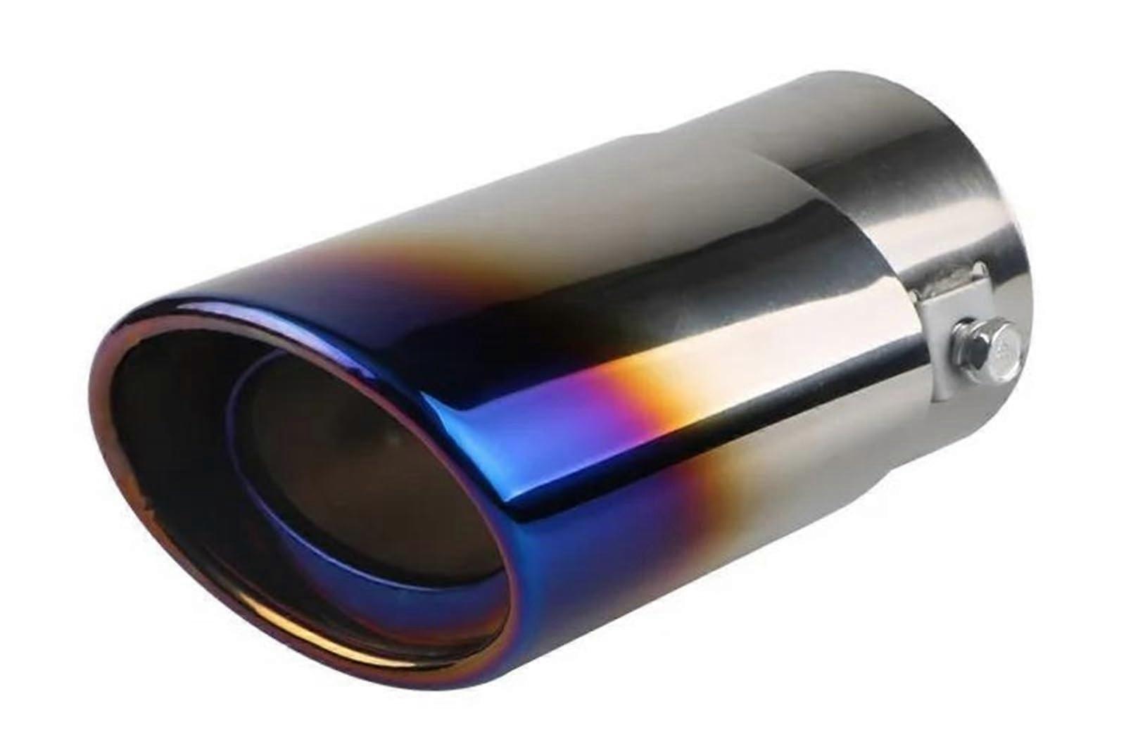 Universal Car Exhaust Tip Stainless Steel Muffler Tailpipe for Enhanced Engine Performance