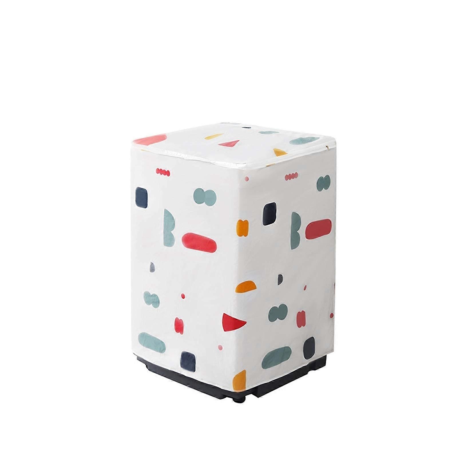 Waterproof Dustproof Washing Machine and Dryer Cover, Front Load, ThreeSide Full Coverage, Scratch Resistant