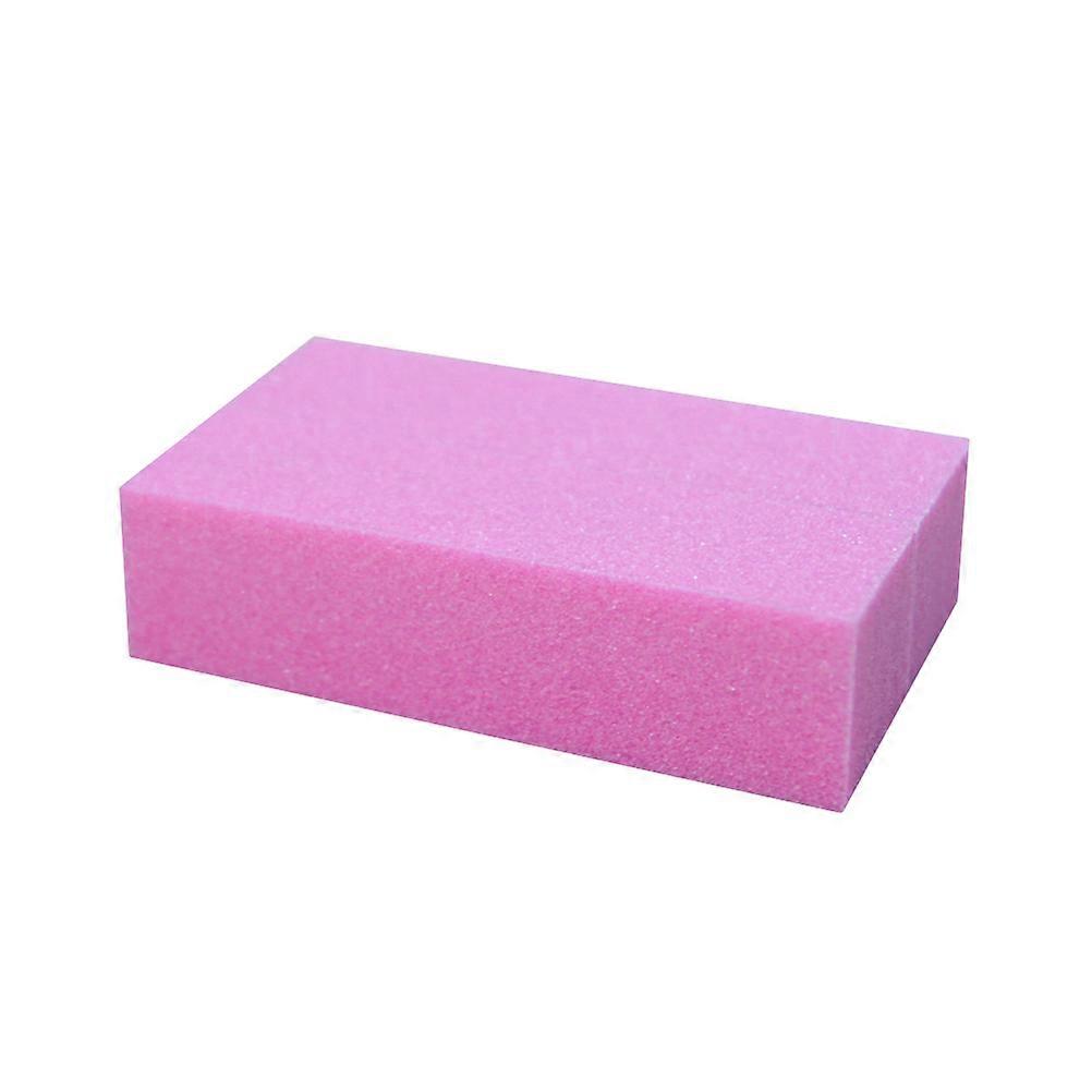 Doufu Nail Buffer Block for Nail Polish Removal Pink