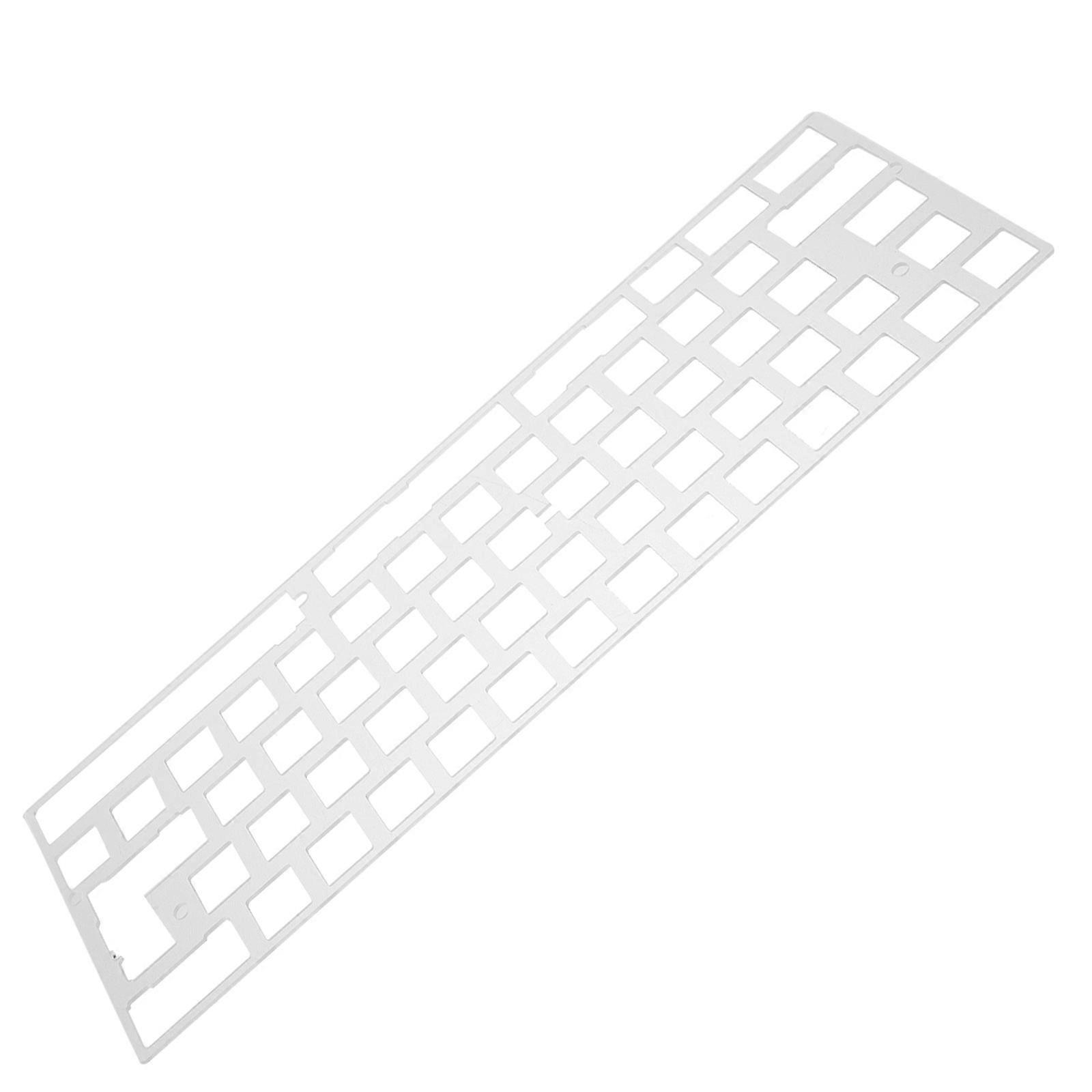 Computer Keyboard Positioning Board for Use 2Pcs Transparent Pc Support