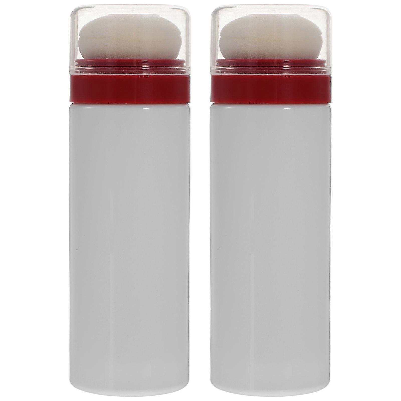 Portable Box with Puff for Convenient Application