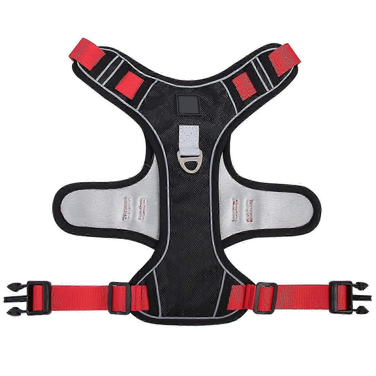 2025 Dog Harness Soft Adjustable Escape Proof With Reflective Tape