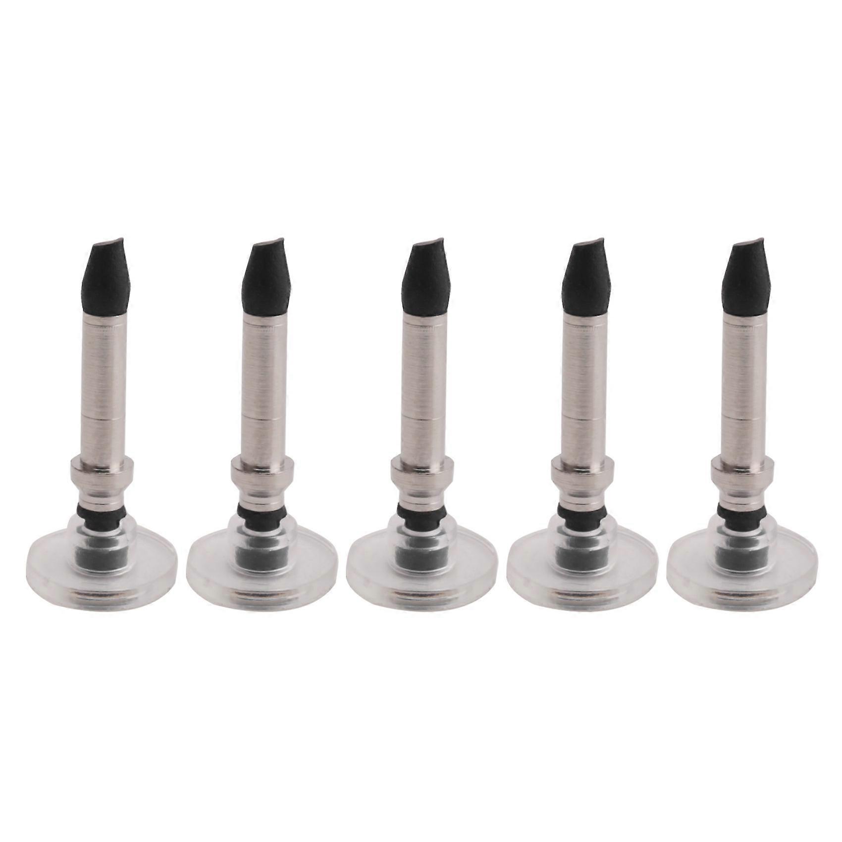 5PCS Stylus Pen Transparent Disc Capacitive Screen Touch Tip Drawing