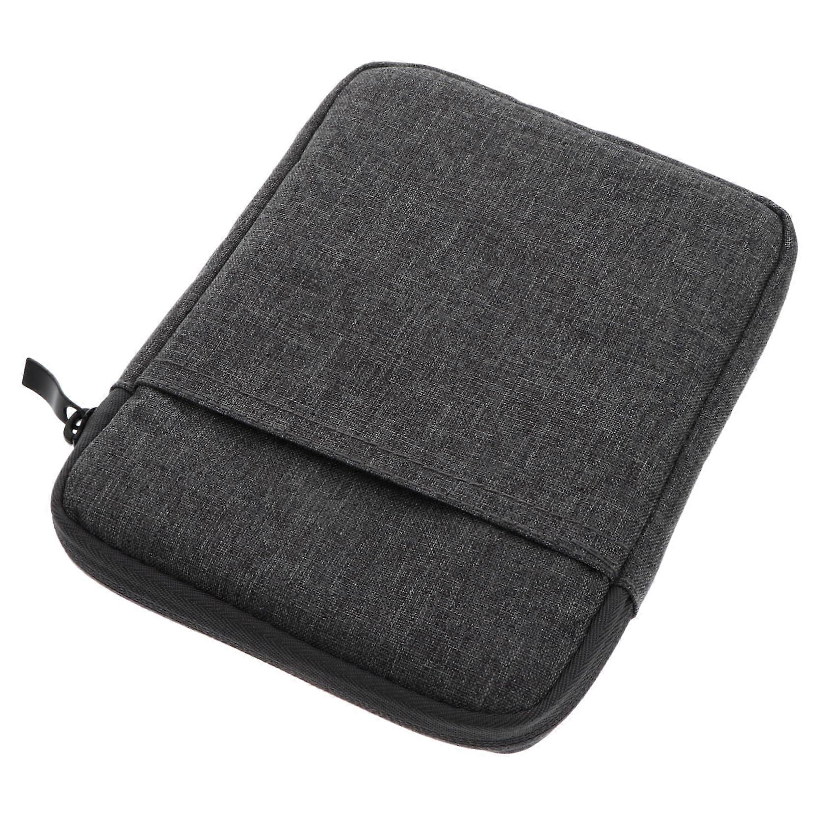 Shockproof Canvas EReader Case with Scratch Resistant Washable Design and MultiPocket Storage